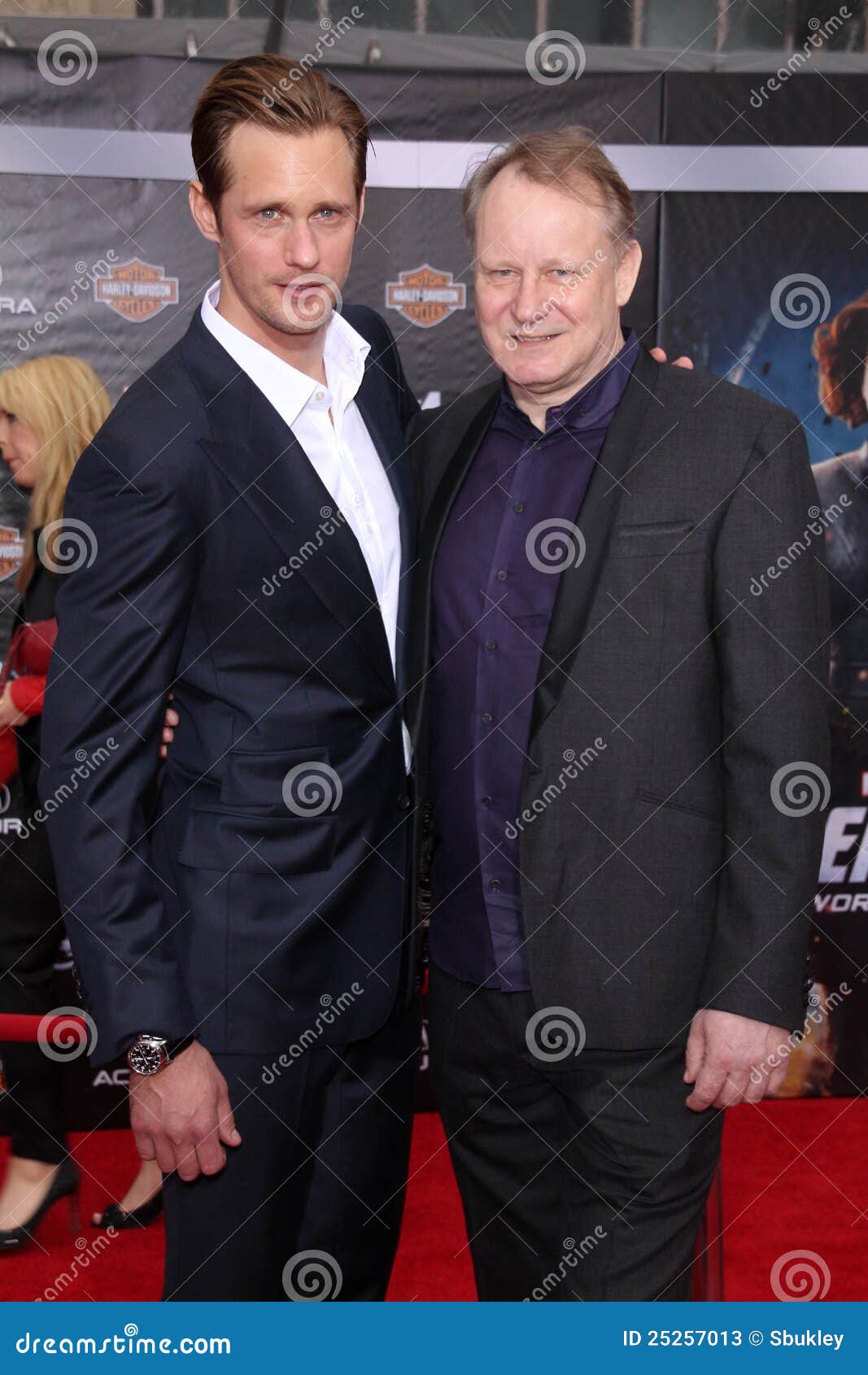 Stellan Skarsgard,Alexander Skarsgard Editorial Stock Photo - Image of