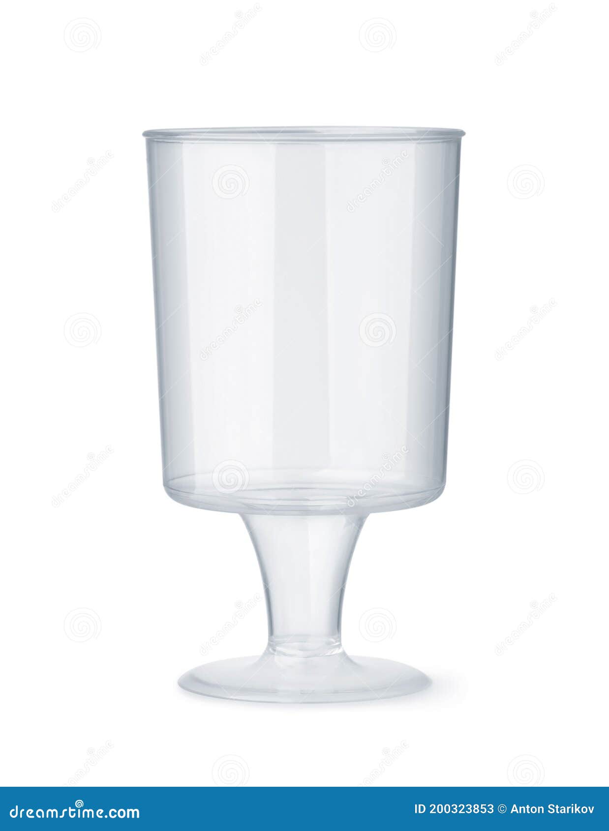Stemmed Disposable Sampling Shot Glass Stock Image Image of cocktail