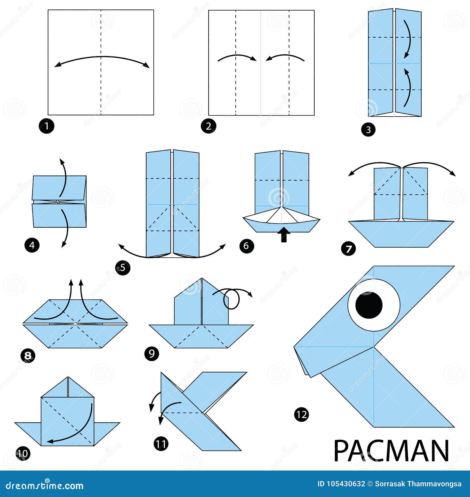 Collection 28+ Stock Images how to make a paper pac man Completed Collection 28+ Stock Images how to make a paper pac man Completed
