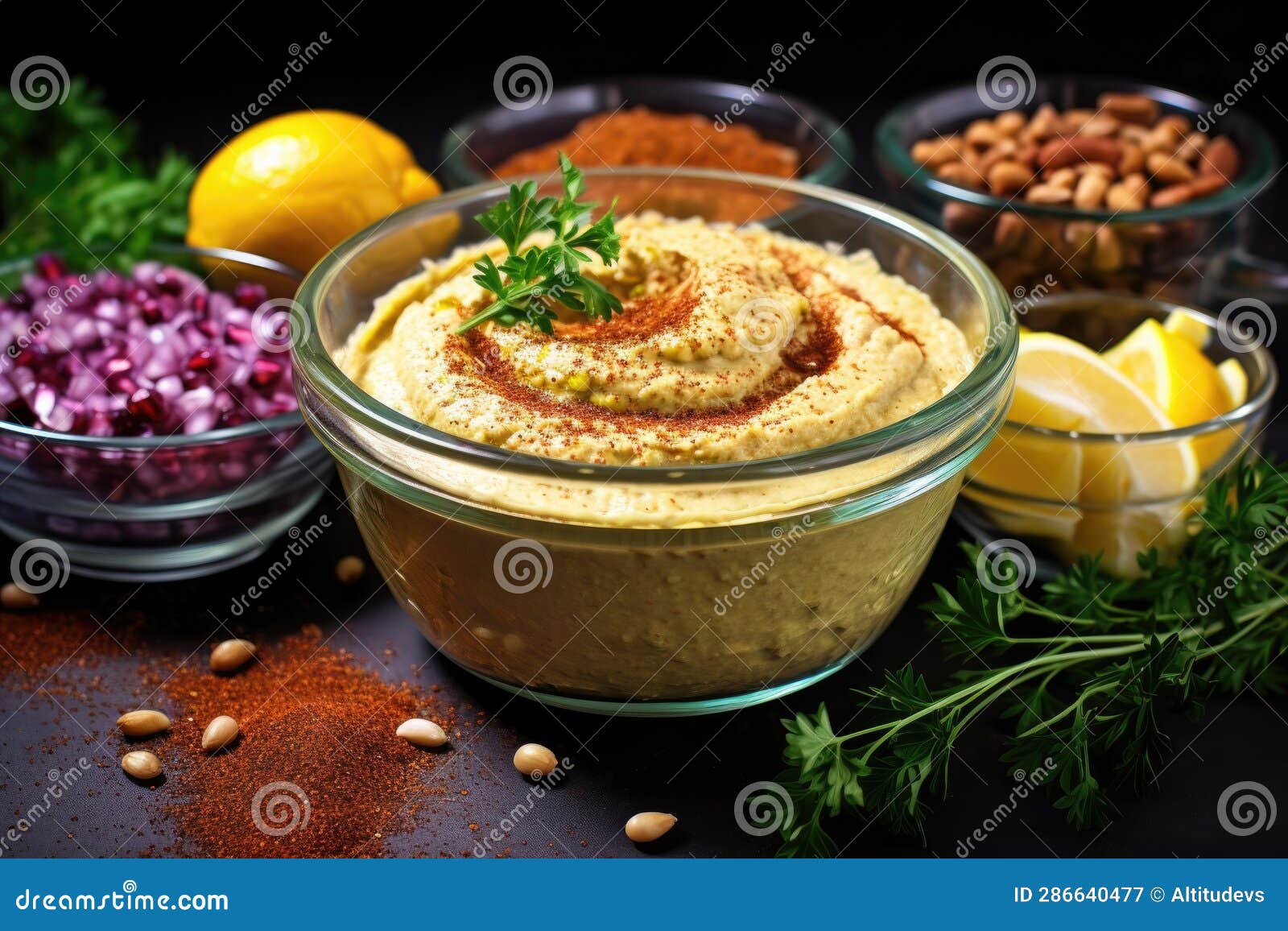 Stepbystep Process of Preparing Homemade Hummus Stock Image Image of garlic, vegetarian