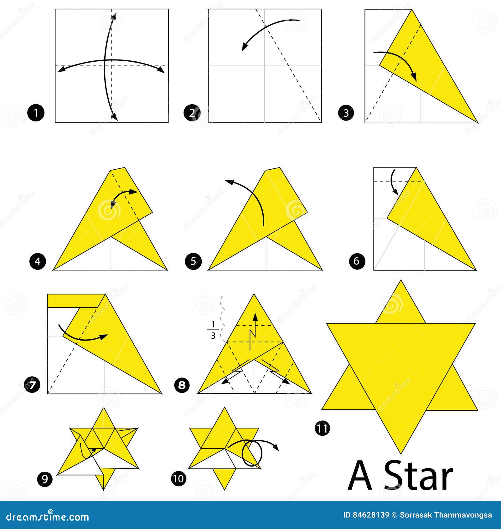 origami star step by step origami star step by step
