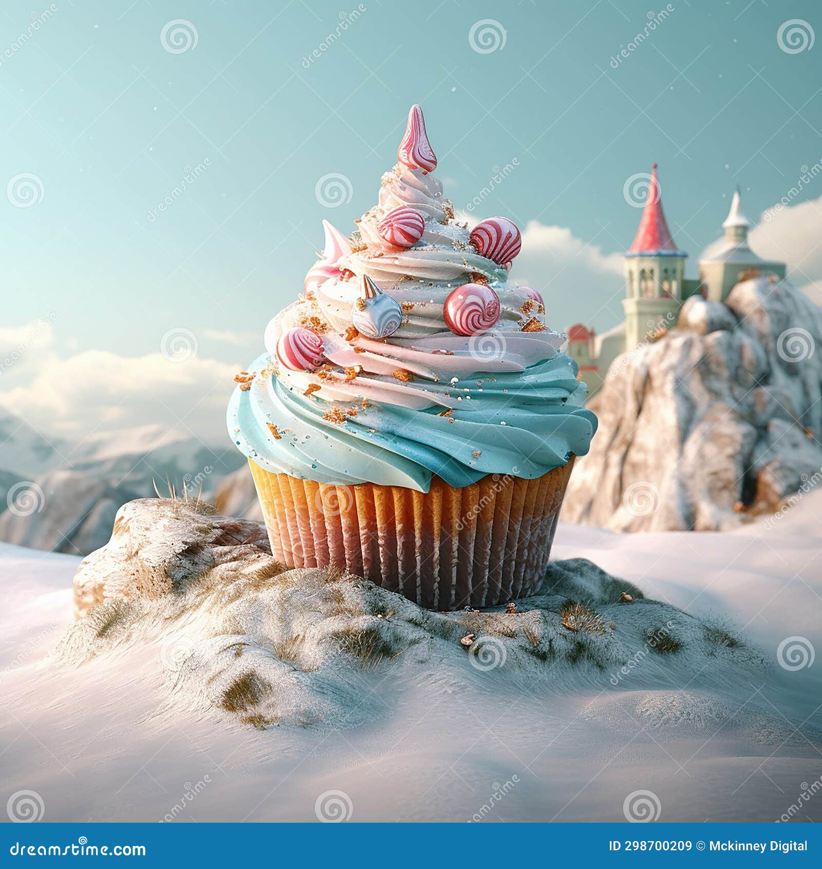 candyland utopia: ai-generated sweet haven