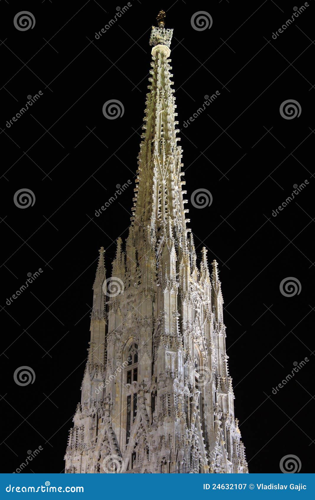 Stephansdom tower stock image. Image of ornate, church - 24632107