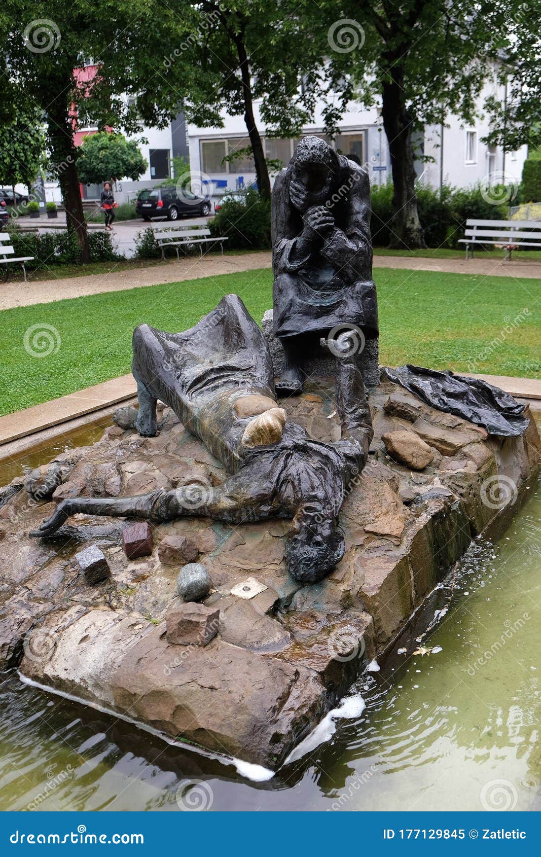 stephen - saul well in wasseralfingen, germany