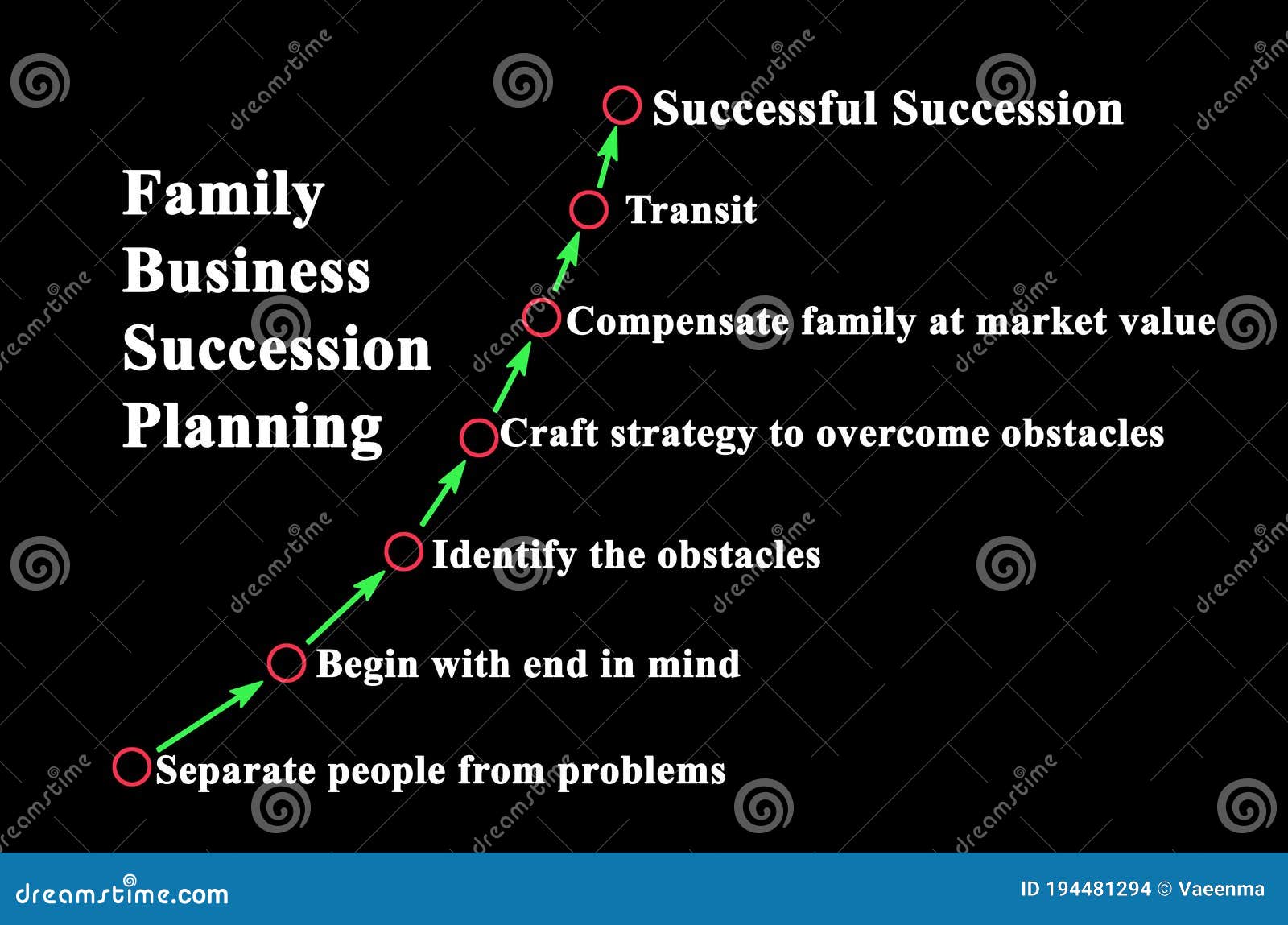 7 stages of succession planning in family business