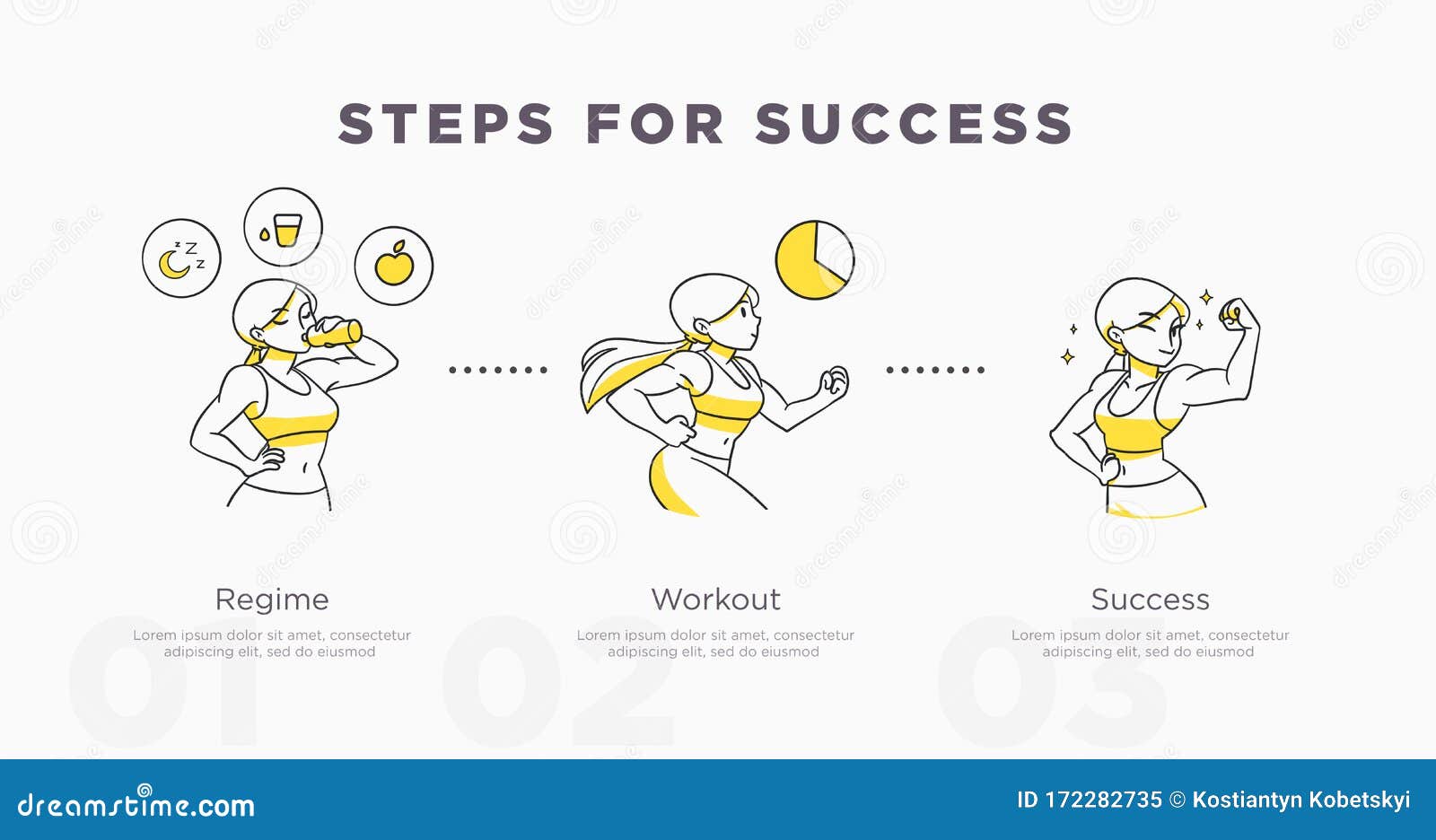 Steps for Success. Sport and Life Achievements and Success Concept ...