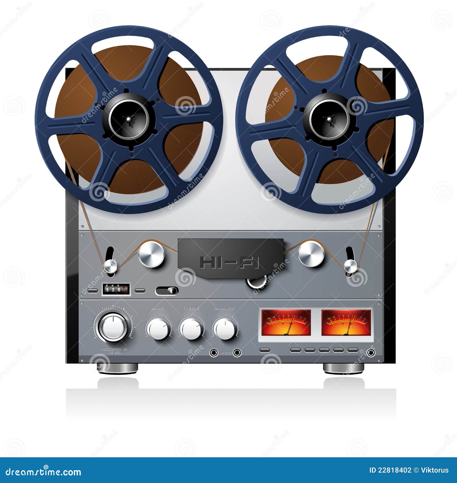 Reel Reel Tape Recorder Stock Illustrations – 2,403 Reel Reel Tape Recorder  Stock Illustrations, Vectors & Clipart - Dreamstime