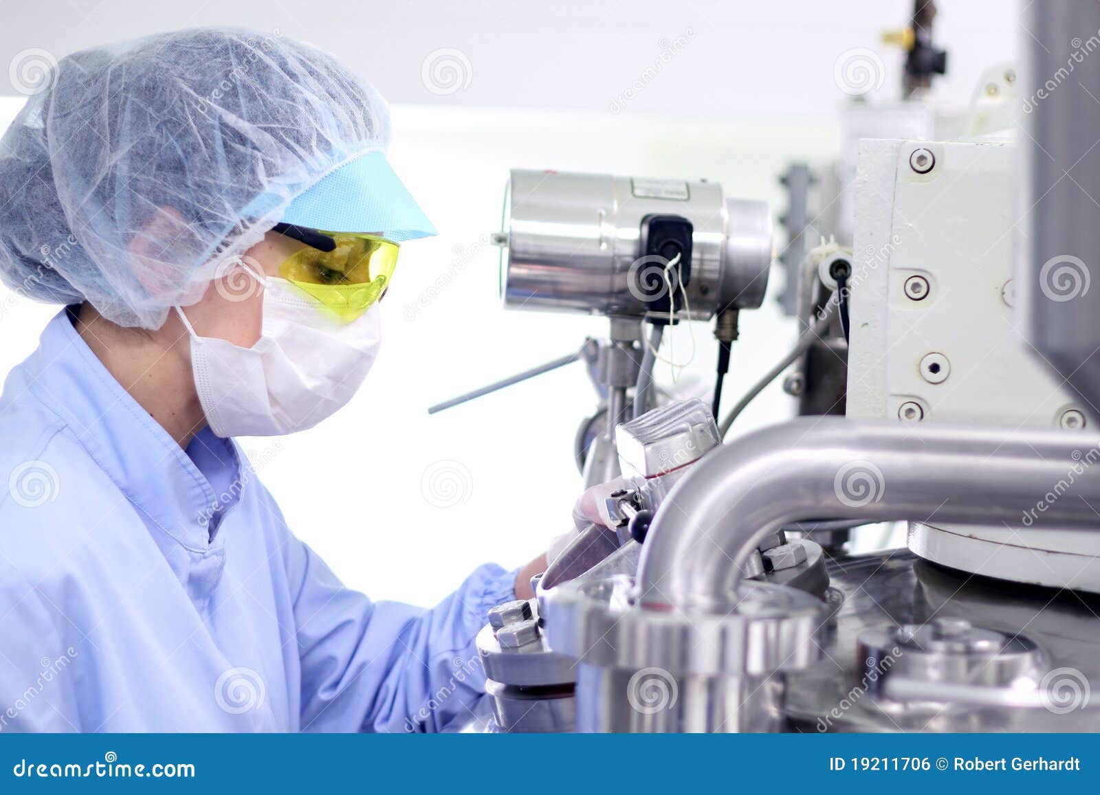 sterile environment - pharmaceutical factory