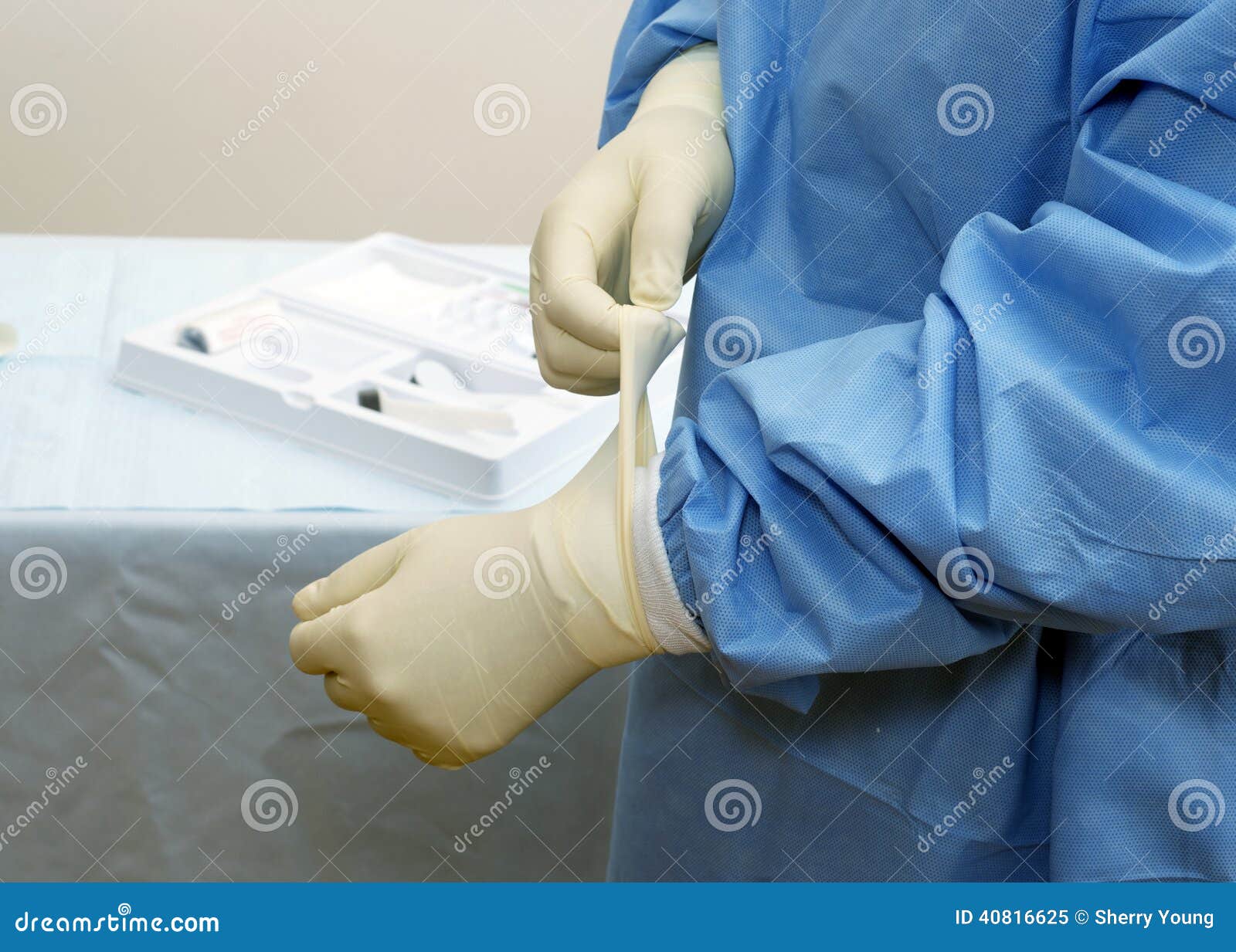 sterile gloves