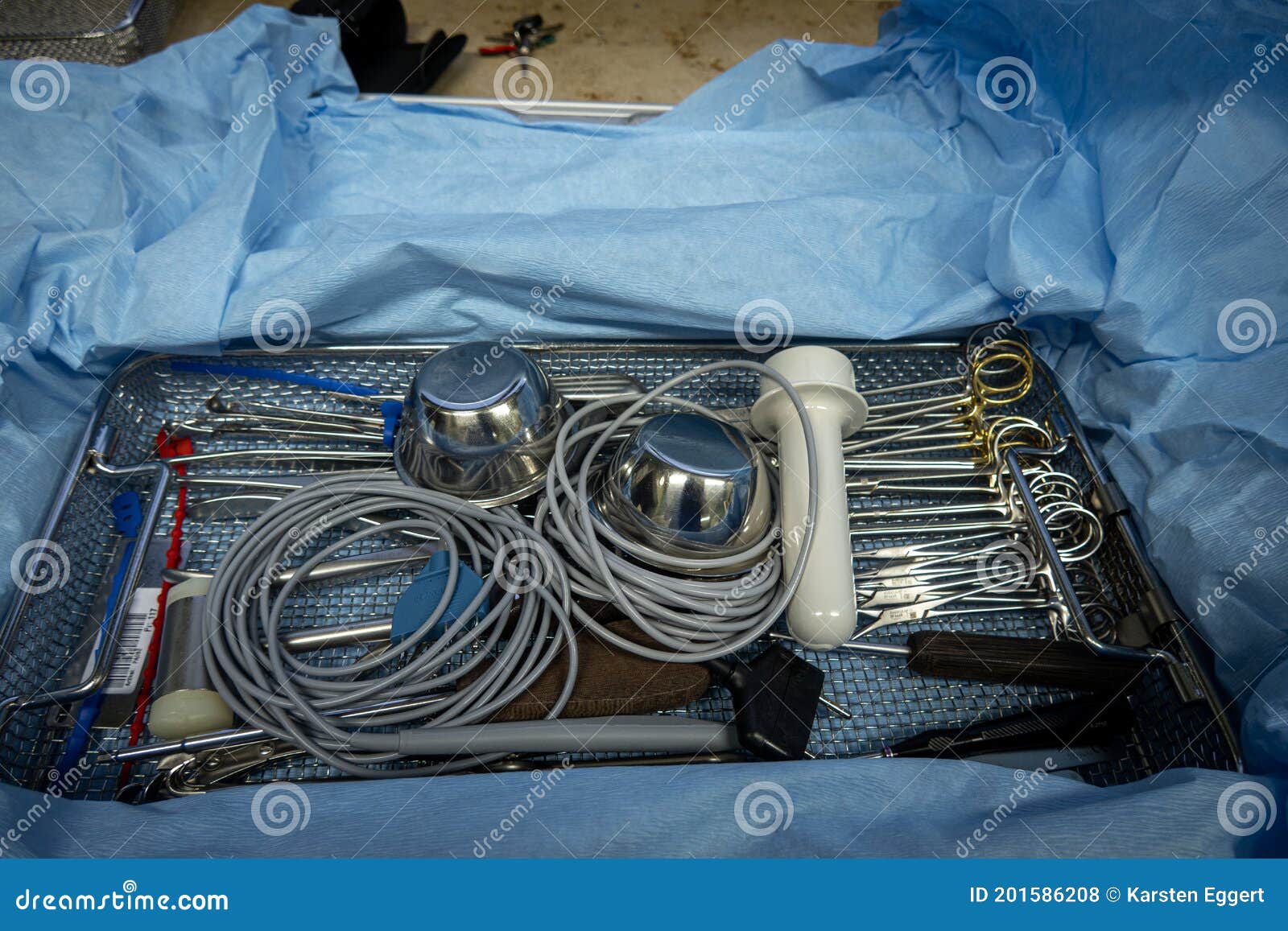 Sterile Instruments for the Removal of Foreign Bodies are Located in a