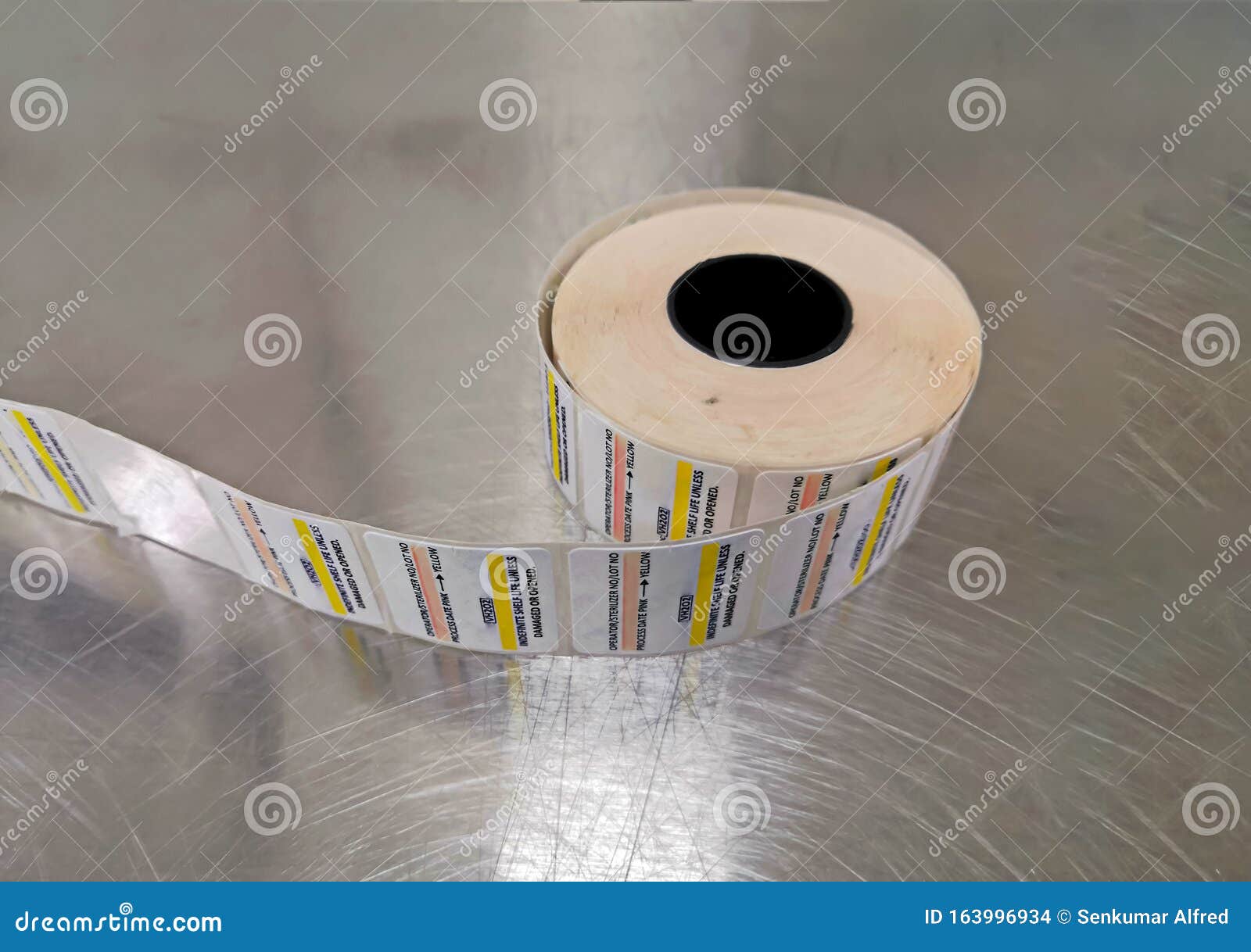 Sterilization Chemical Indicator Labels Stock Photo Image of degree
