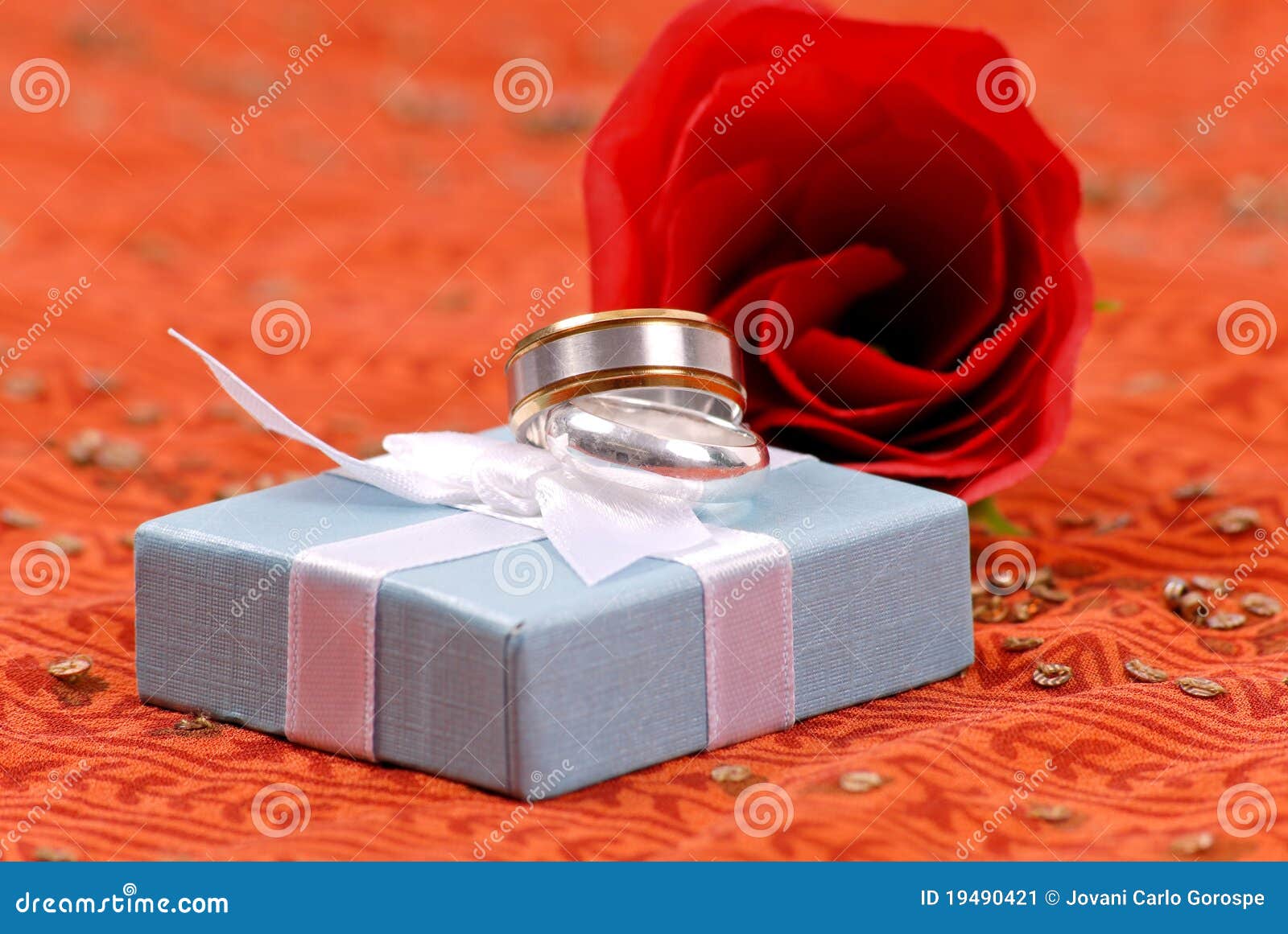 Sterling Silver Wedding Bands Stock Image Image of background, bride