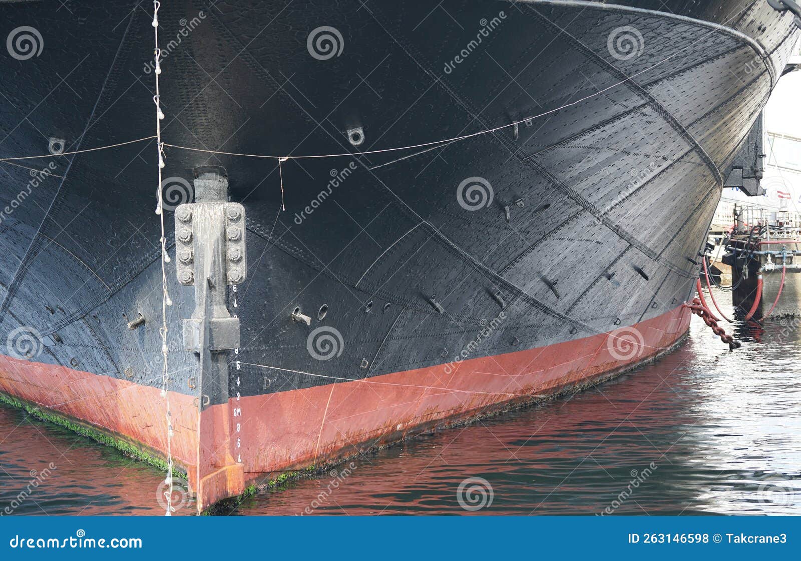 The stern stock photo. Image of fine, anchoring, wave 263146598
