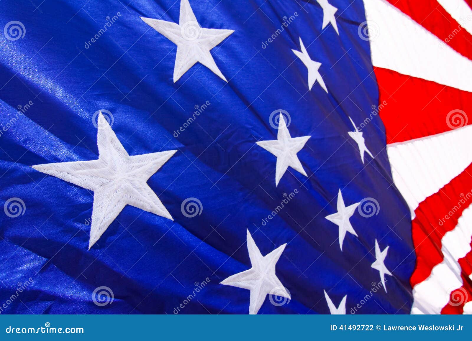 Sterne Der Amerikanischen Flagge U Streifen Rot Weiss U Blau Stockfoto Bild Von Weiss Blau