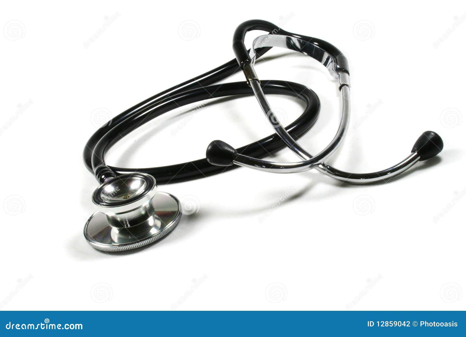 Stethoscope stock photo. Image of listening, membrane - 12859042
