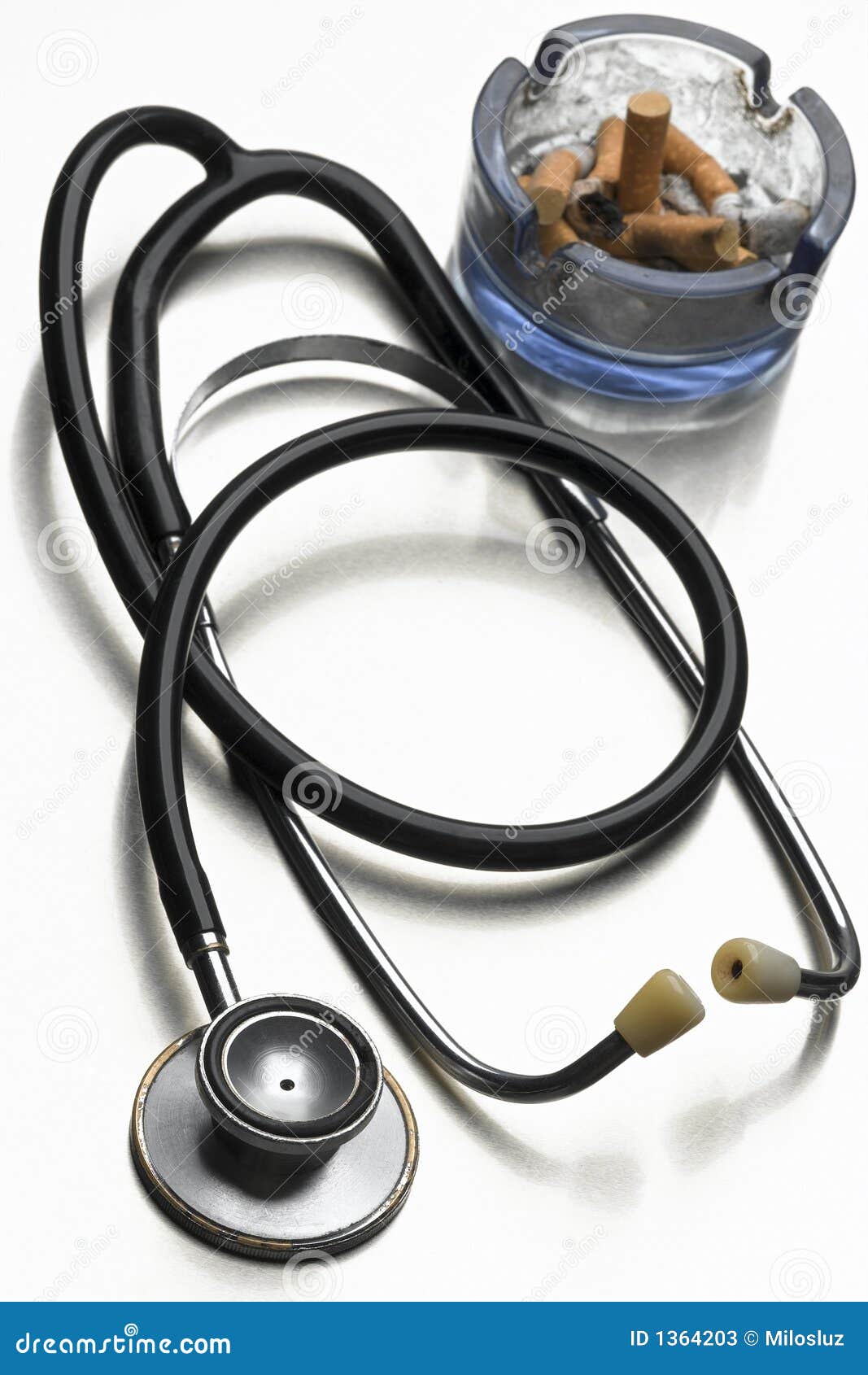 Stethoscope stock image. Image of fitness, earpiece, examination 1364203