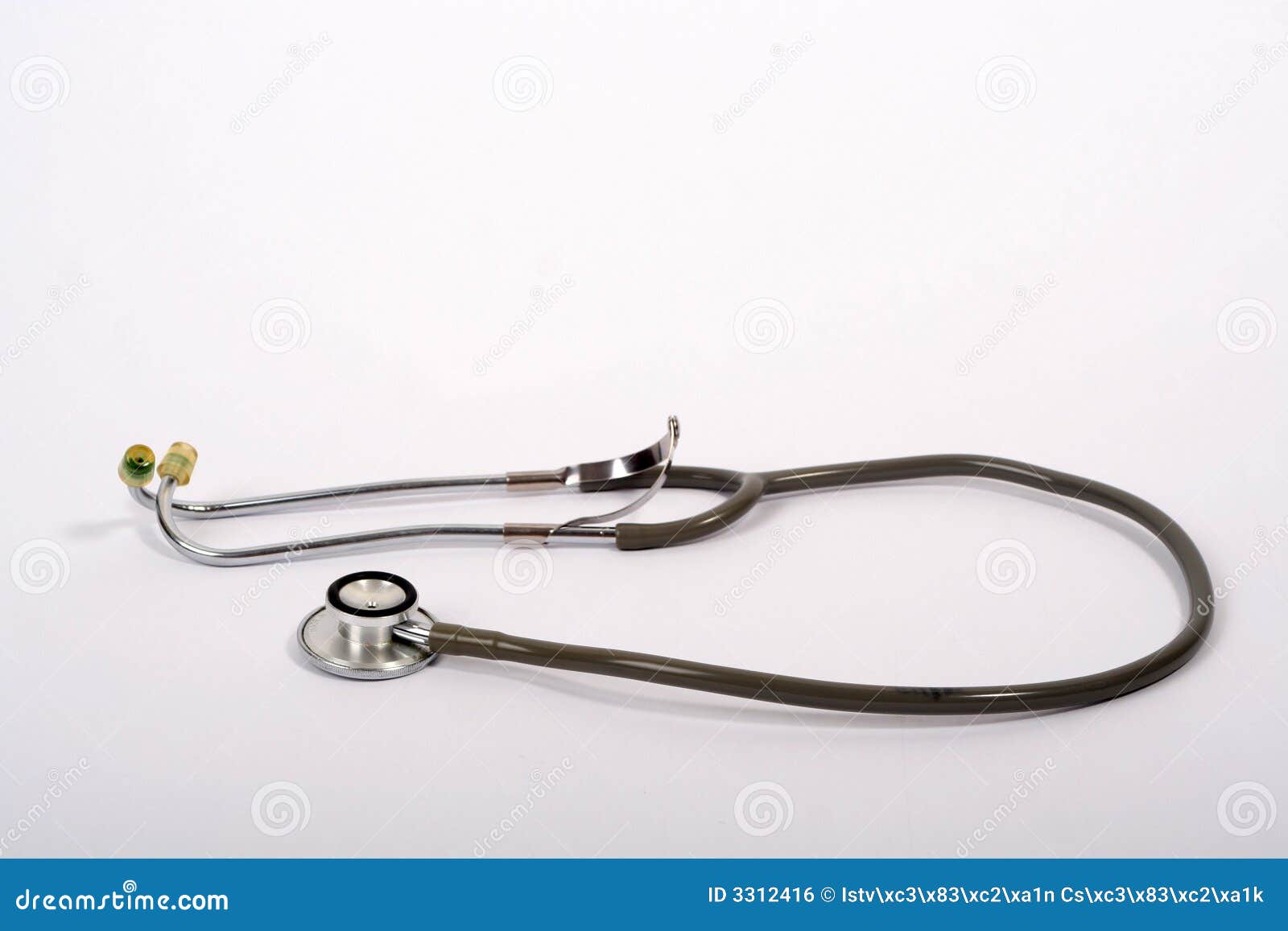 Stethoscope stock photo. Image of hear, hospital, drum 3312416