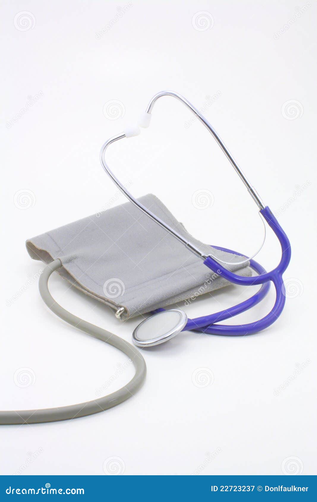 Stethoscope and Blood Pressure Cuff Stock Image Image of tool, cuff