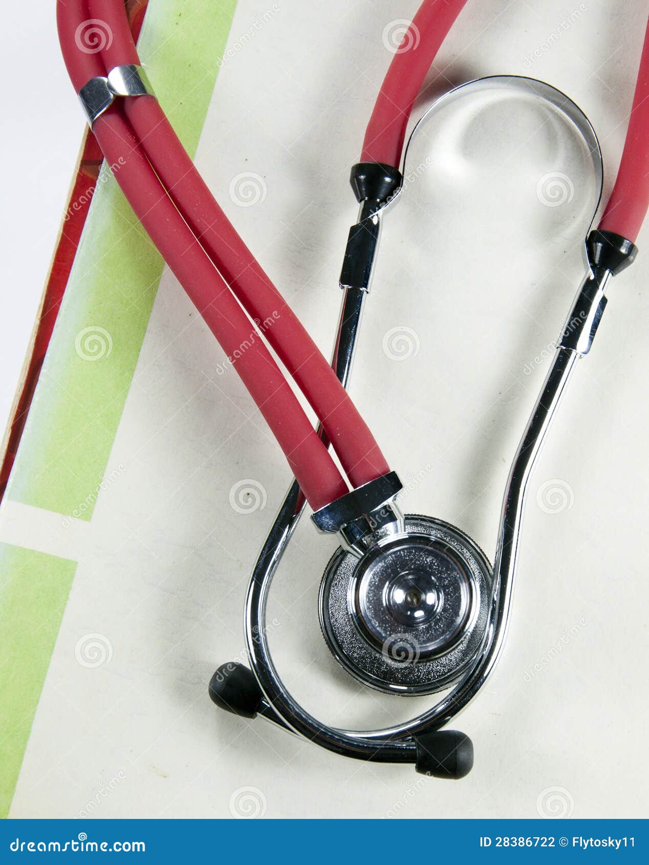 Stethoscope and book stock photo. Image of book, disease 28386722