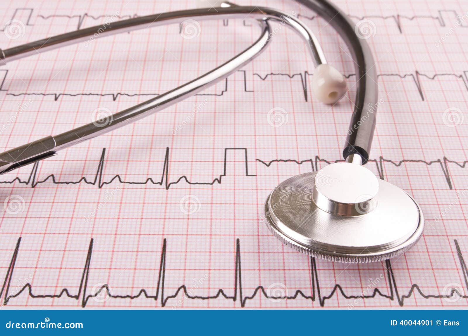 Stethoscope with Cardiogram Stock Image Image of medic, cardio 40044901