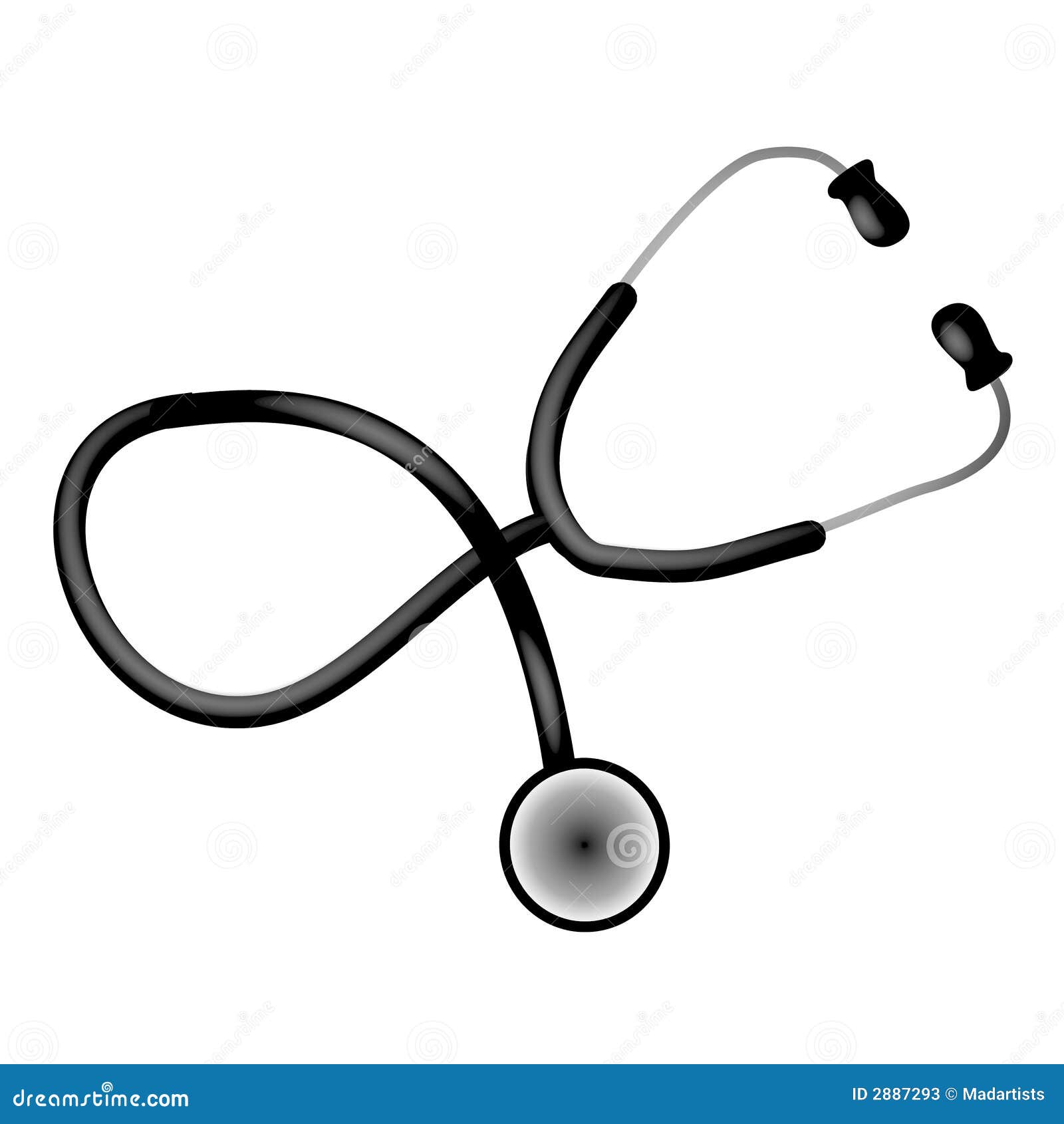 Stethoscope Illustration Stock Photos Image 2887293