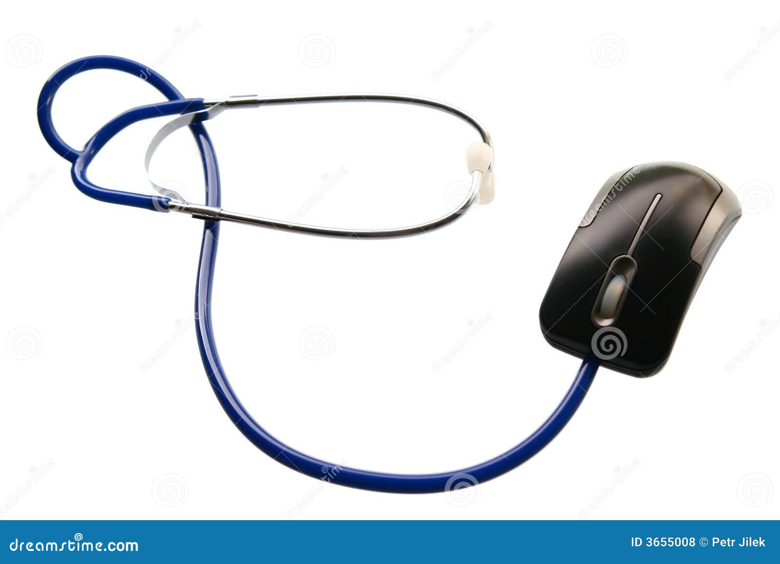 Stethoscope and of mouse stock photo. Image of illness 3655008