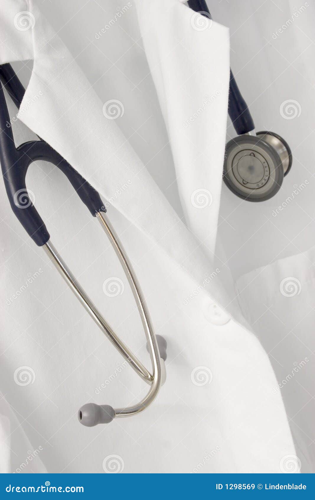 Closeup Doctors Lab Coat Stethoscope On Stock Photo 252966937  Shutterstock