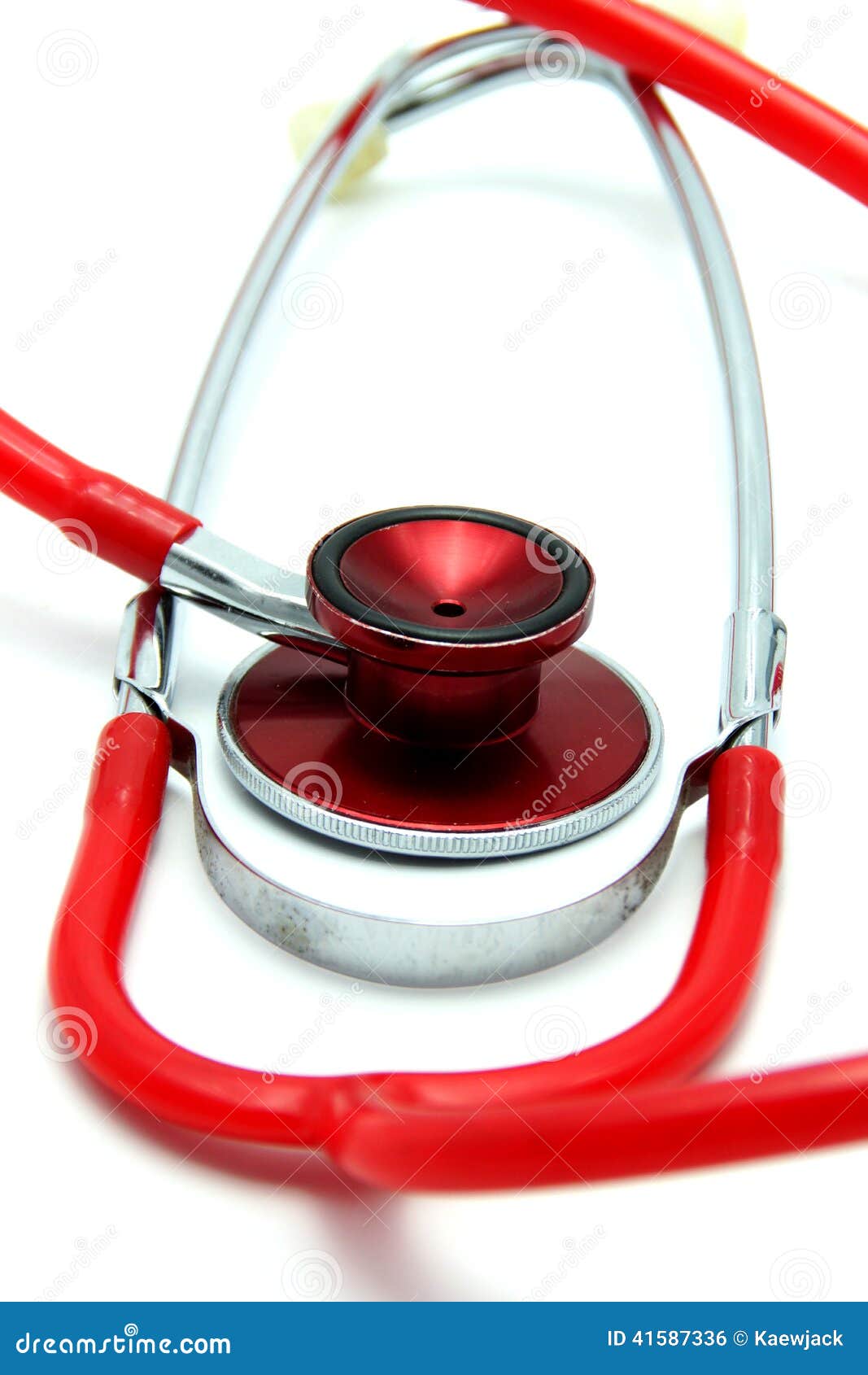 Stethoscope on White Background Stock Photo Image of radiology