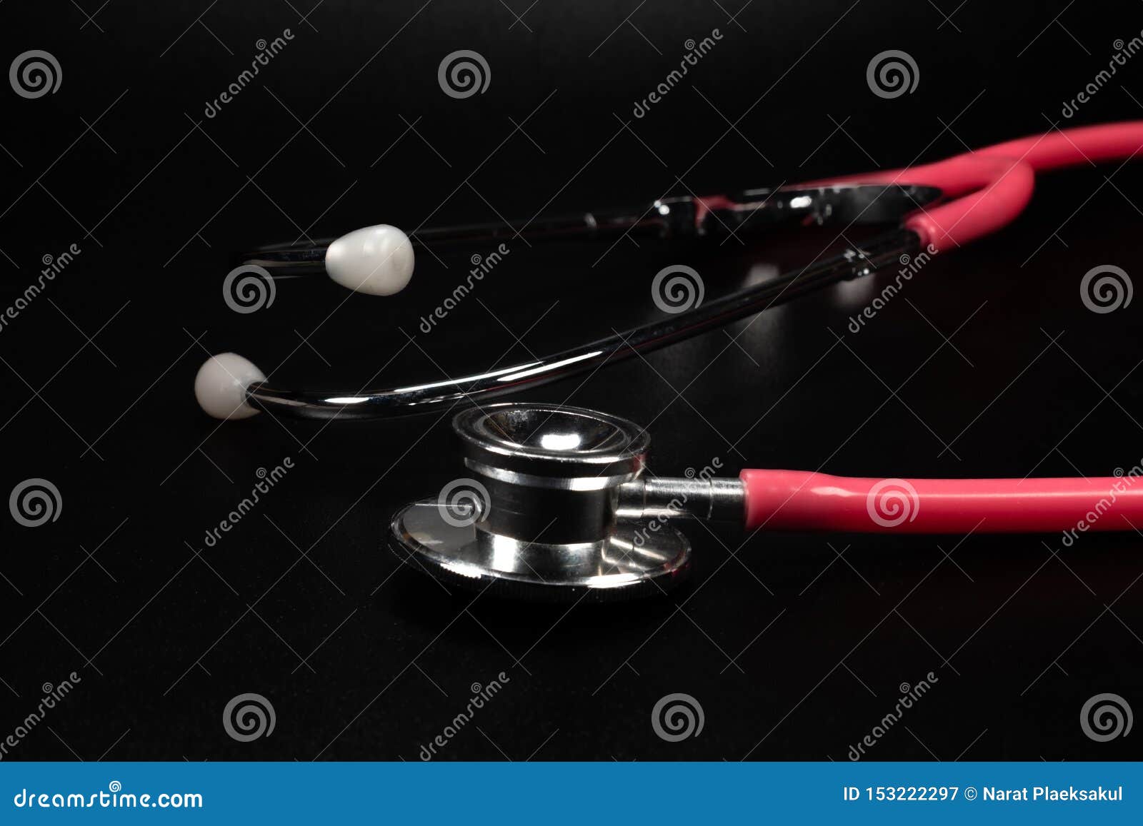 Stethoscopes are among the Most Important Tools a Nurse or Doctor Stock