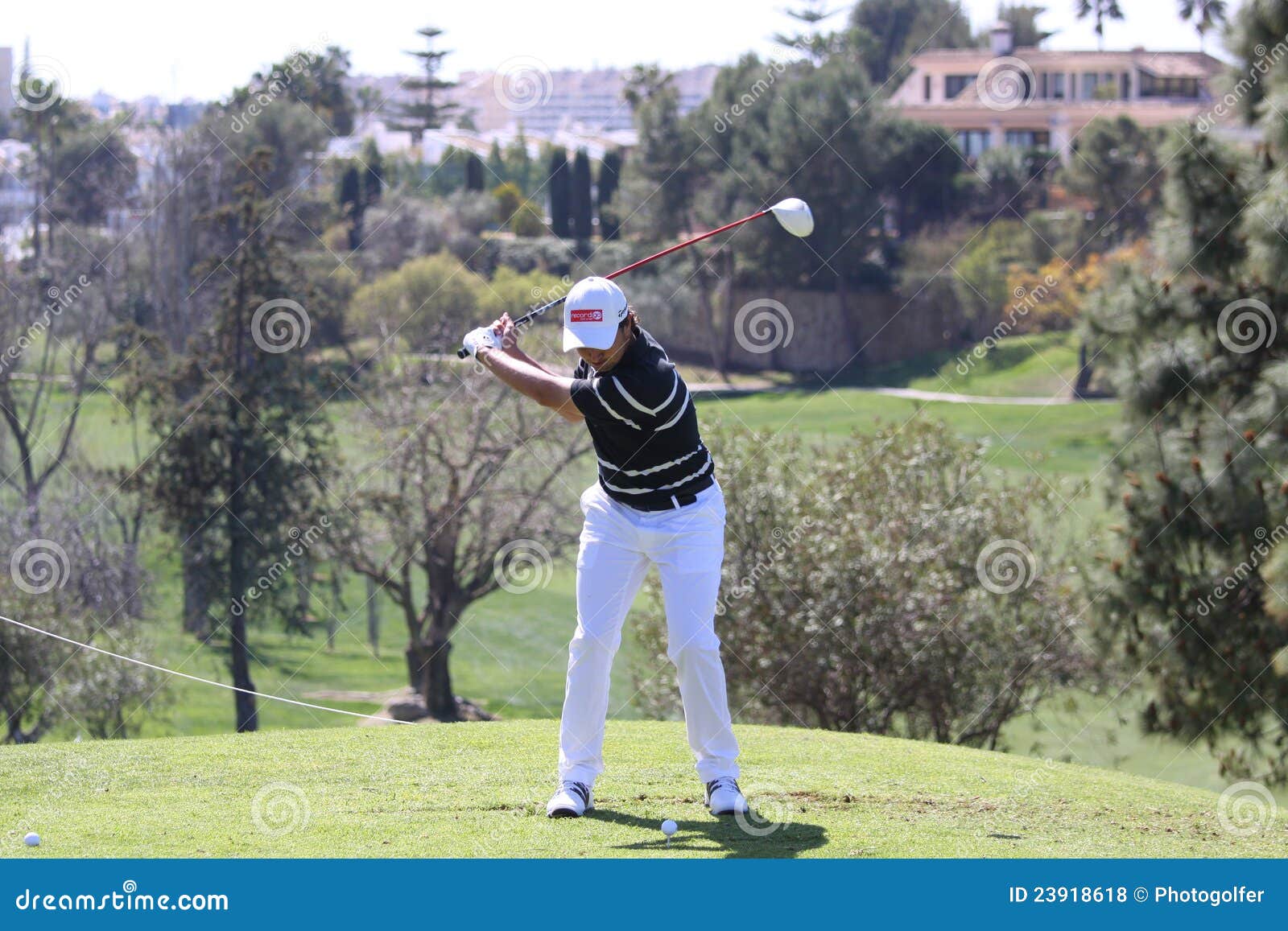 Steve ster at Andalucia Golf Open, Marbella Editorial Stock Photo