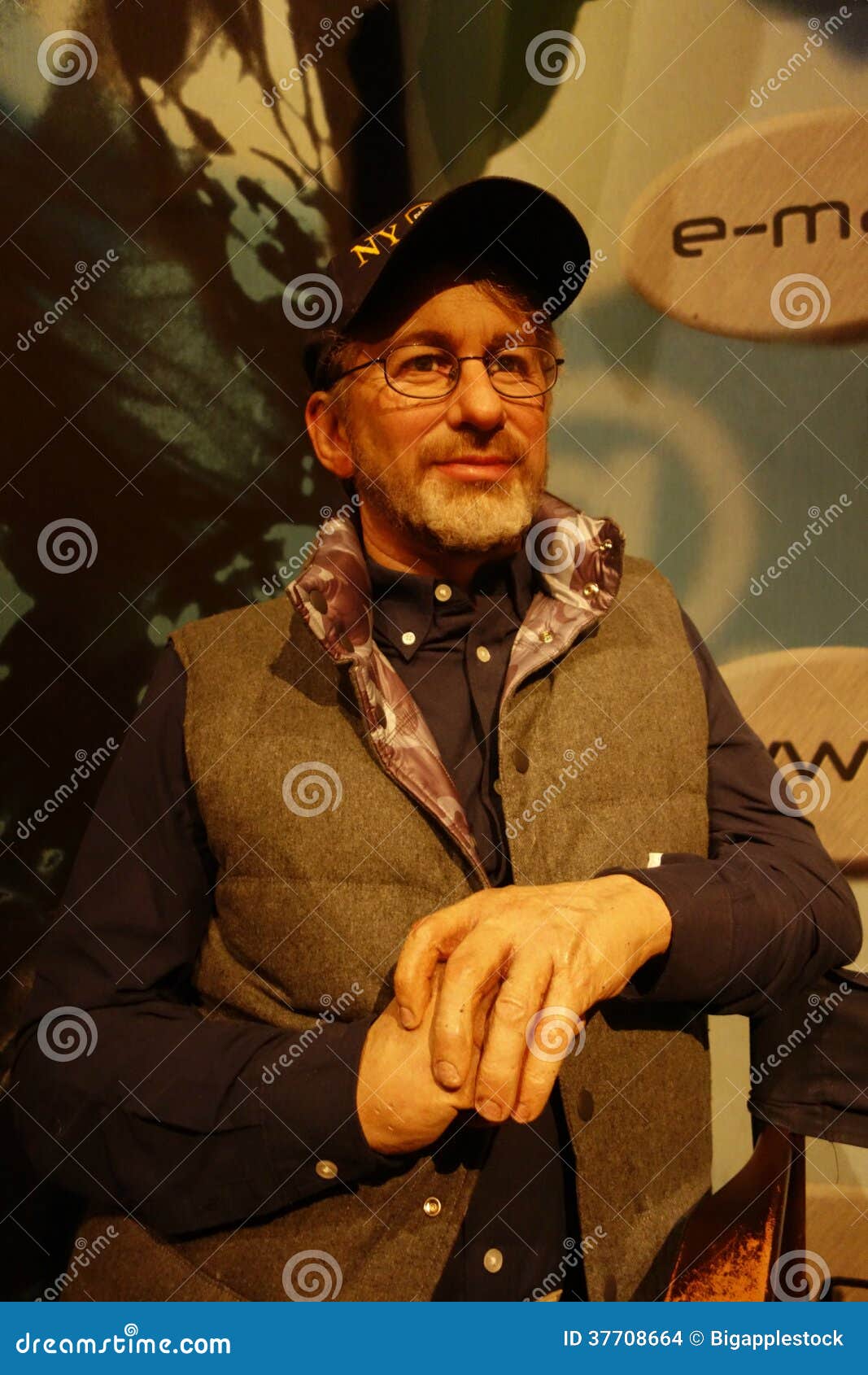Steven Spielberg Wax Figure Editorial Stock Image Image of figure