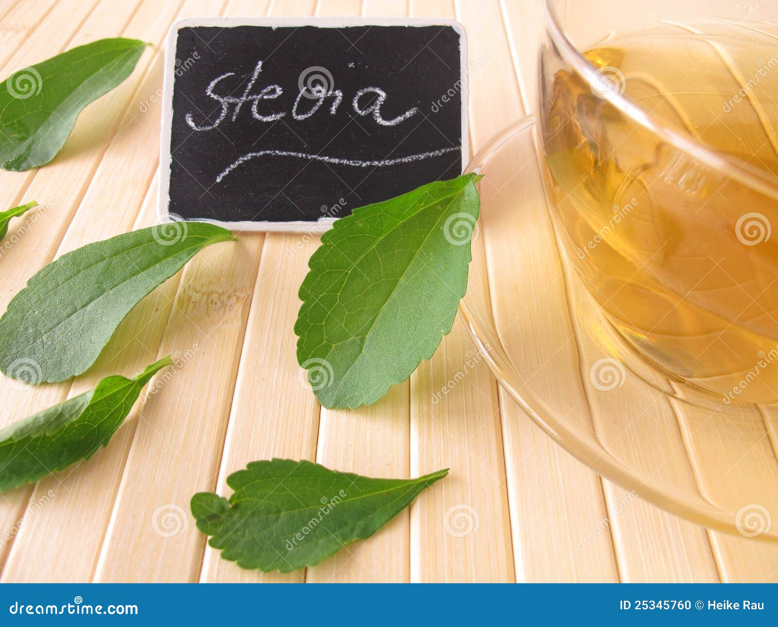 Stevia tea stock photo. Image of leaves, leaf, stevia 25345760