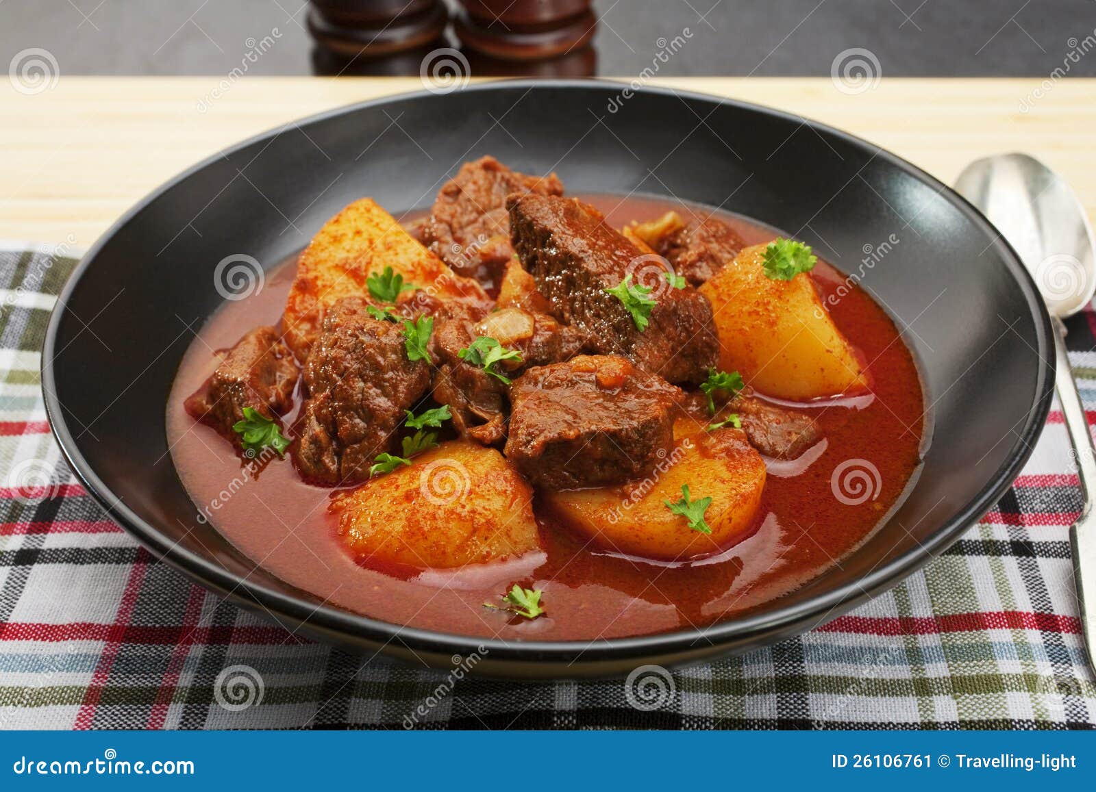Stew Hungarian Beef Goulash Gulyas Stock Image Image of goulasch, soup 26106761