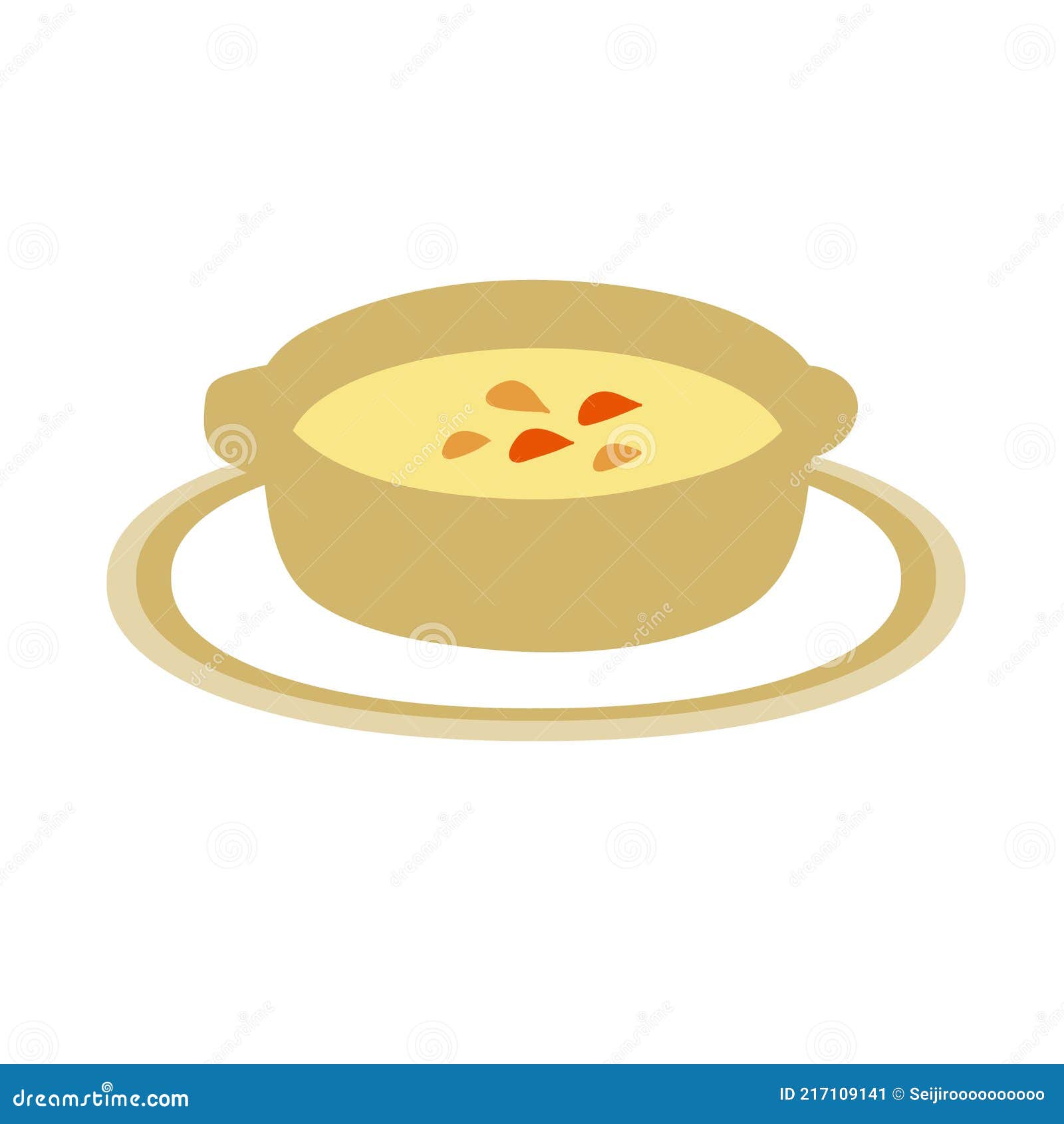 Stew stock vector. Illustration of stew, dinner, accessory 217109141