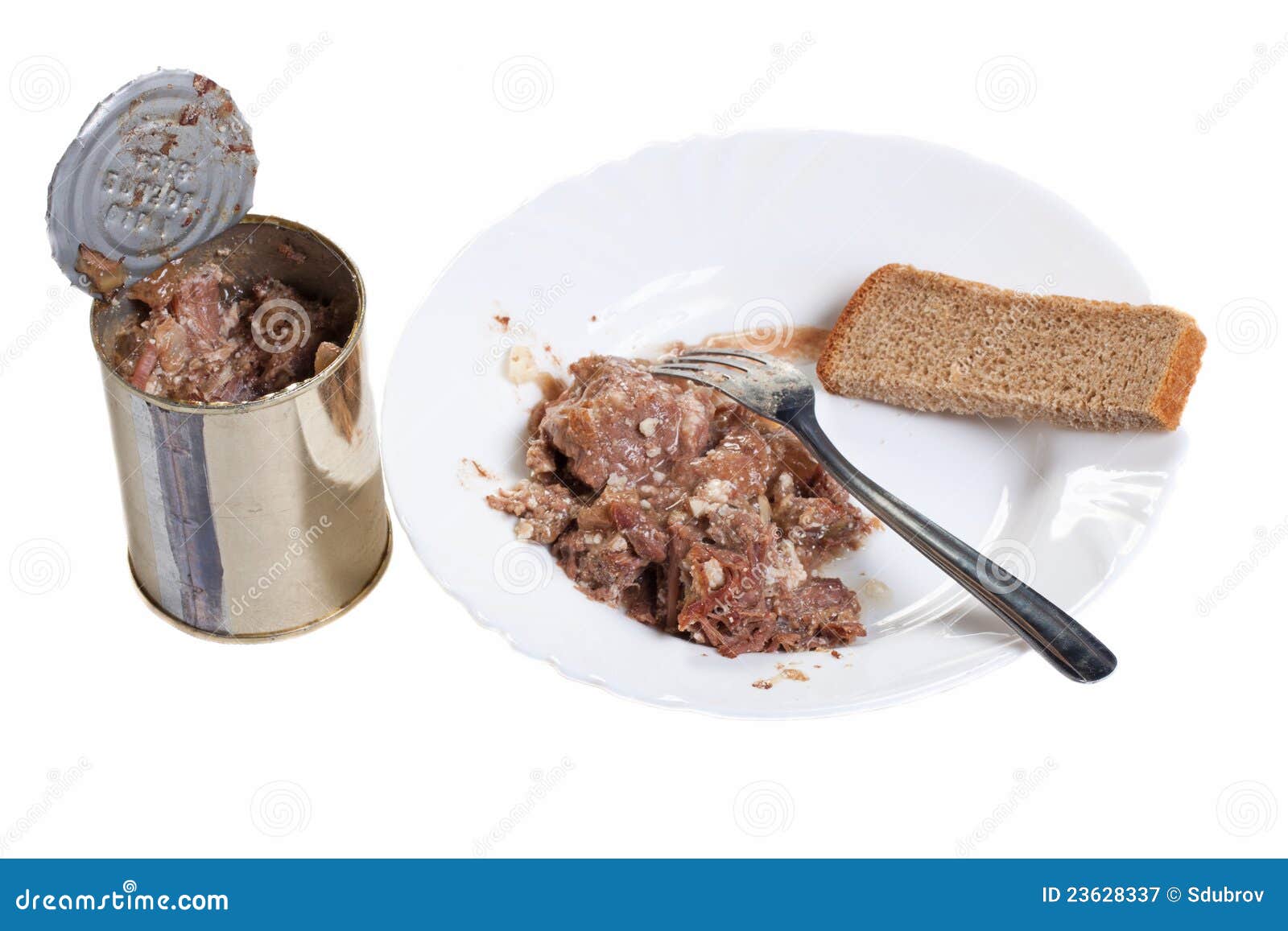 Stewed meat and bread stock image. Image of prepared 23628337