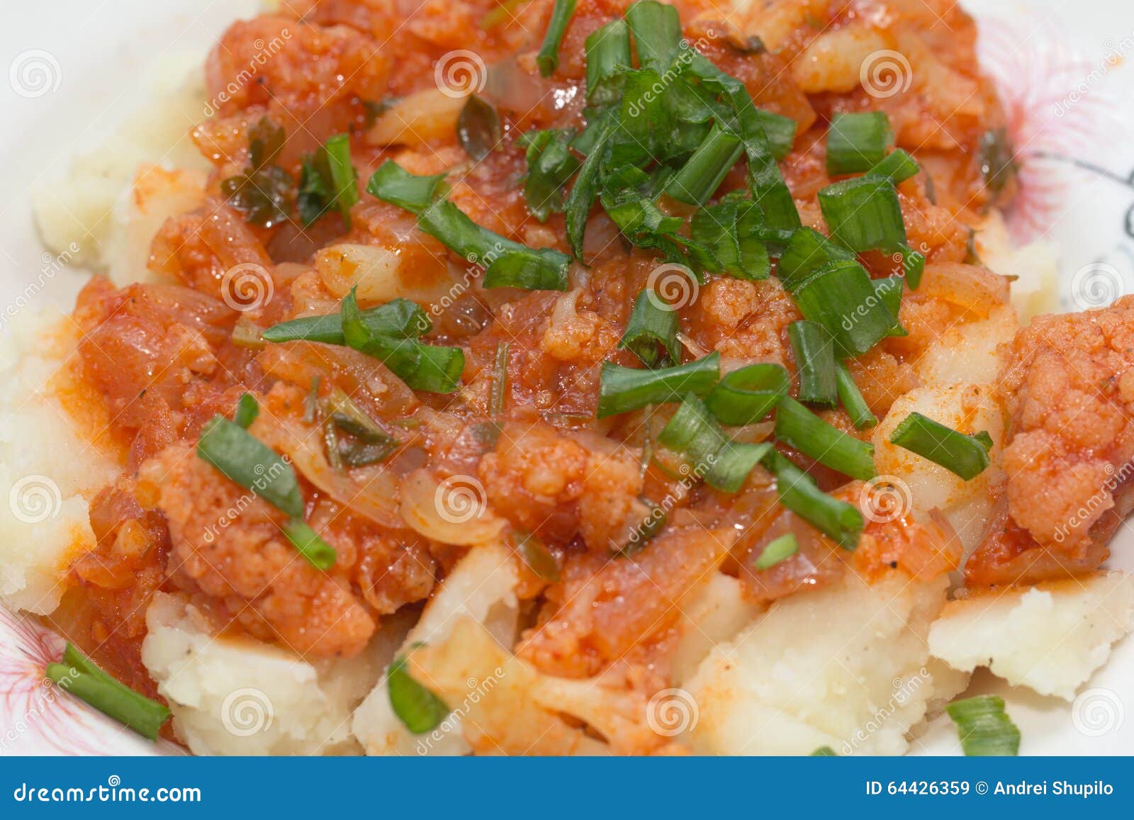 Stewed in tomato sauce stock image. Image of onions, lunch 64426359