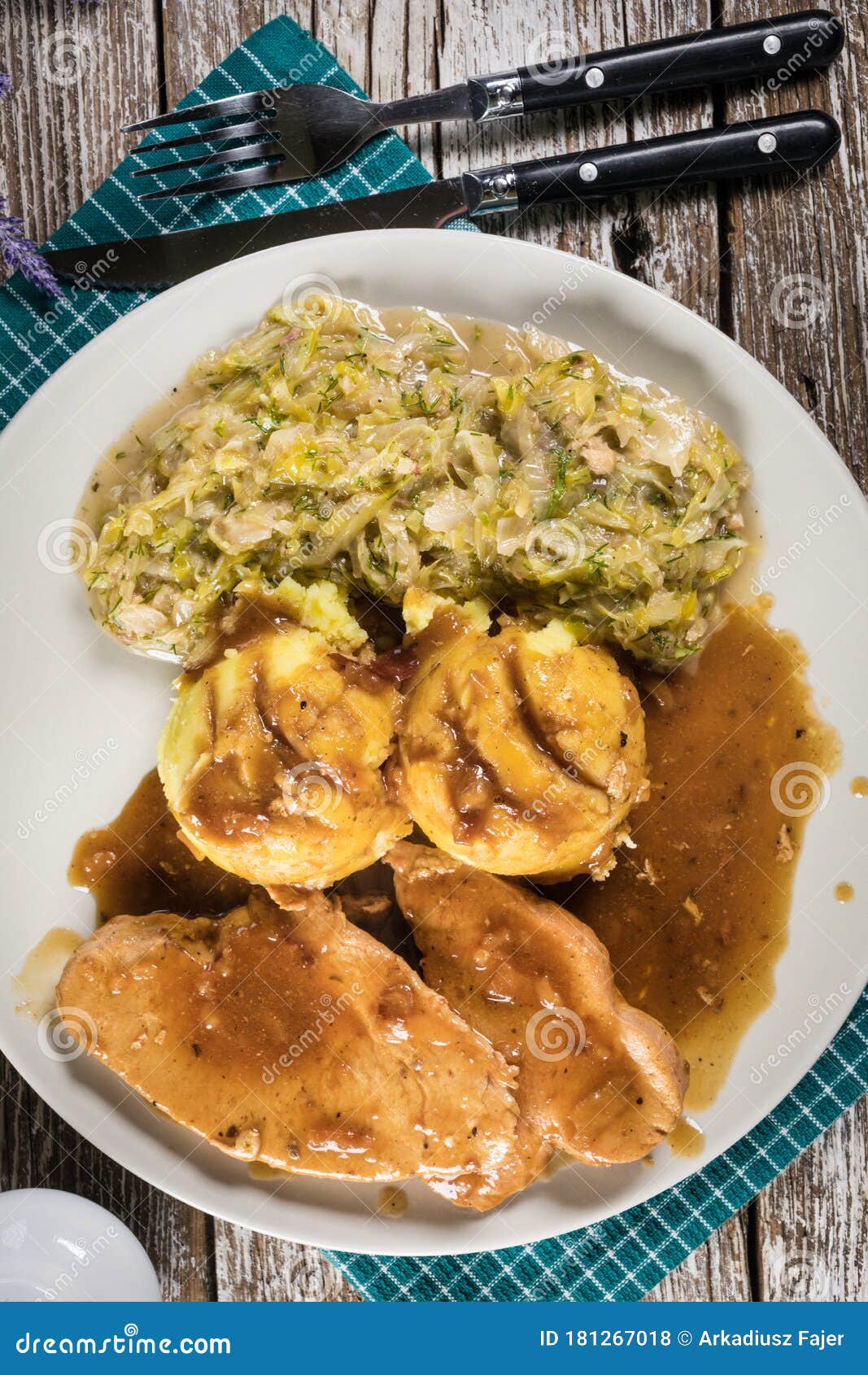 Stewed Turkey Meat in Gravy Stock Photo Image of snack, plate 181267018