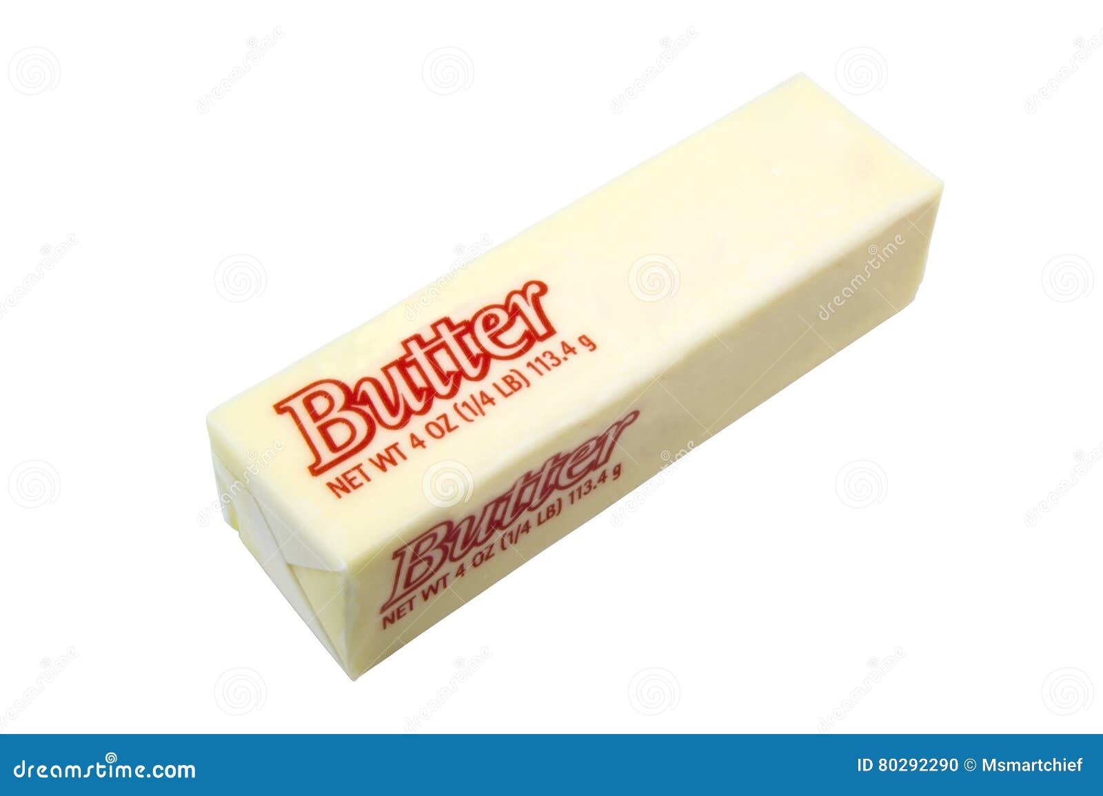 Stick of Butter stock photo. Image of yellow, stick, butter - 80292290