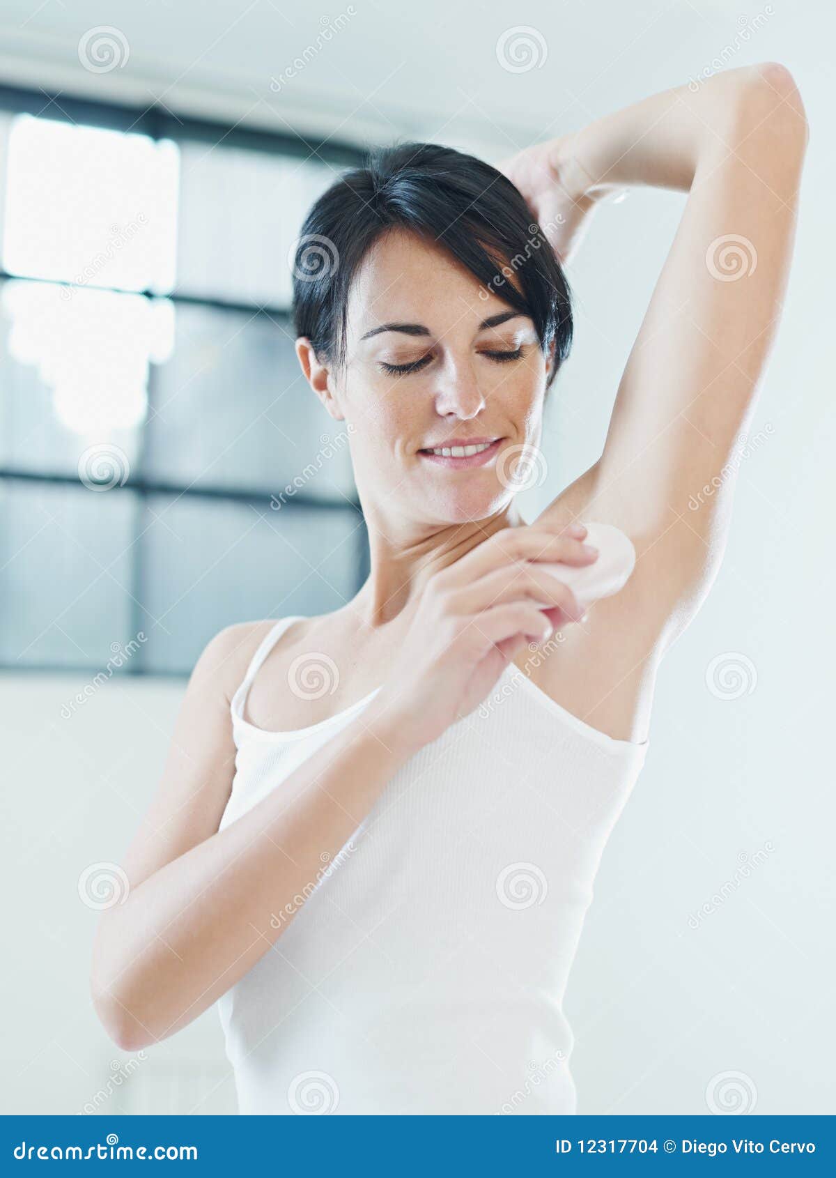 Stick deodorant stock photo. Image of lifestyle, female 12317704