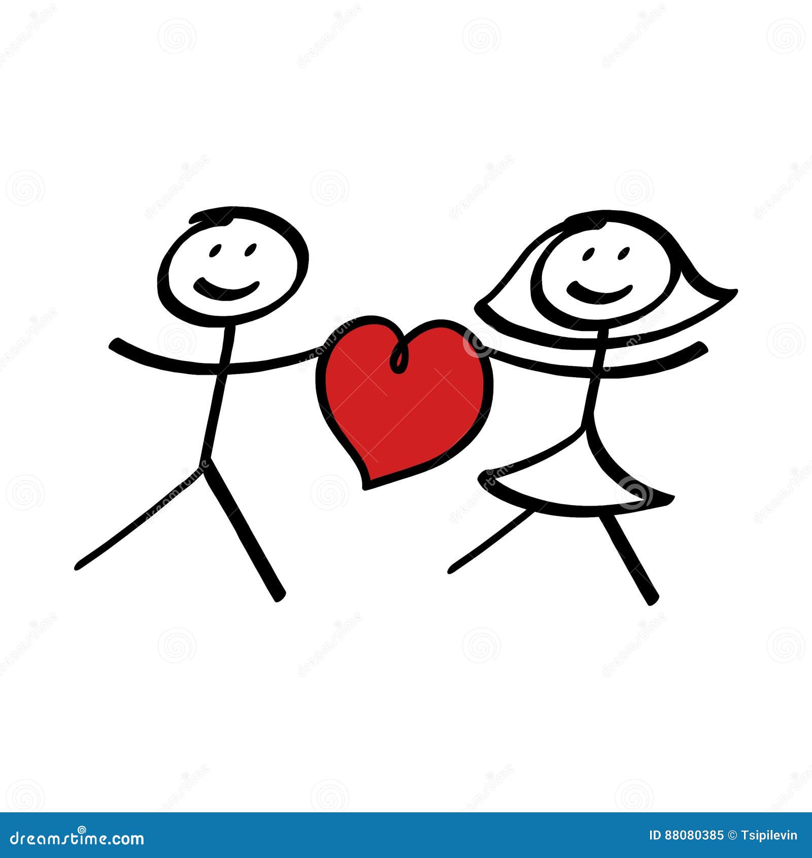 cute stick figures in love tumblr