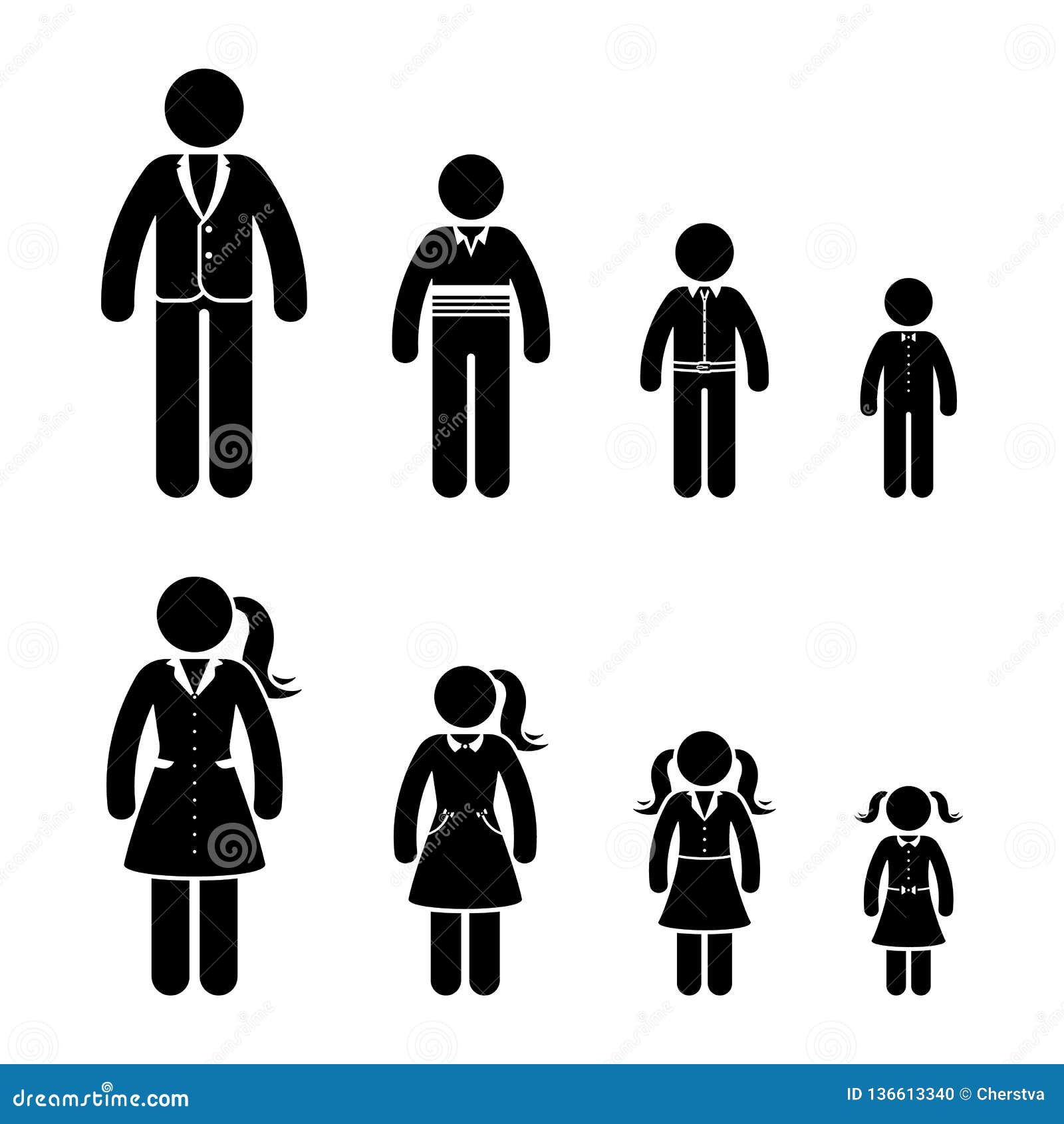 woman stick figure clip art