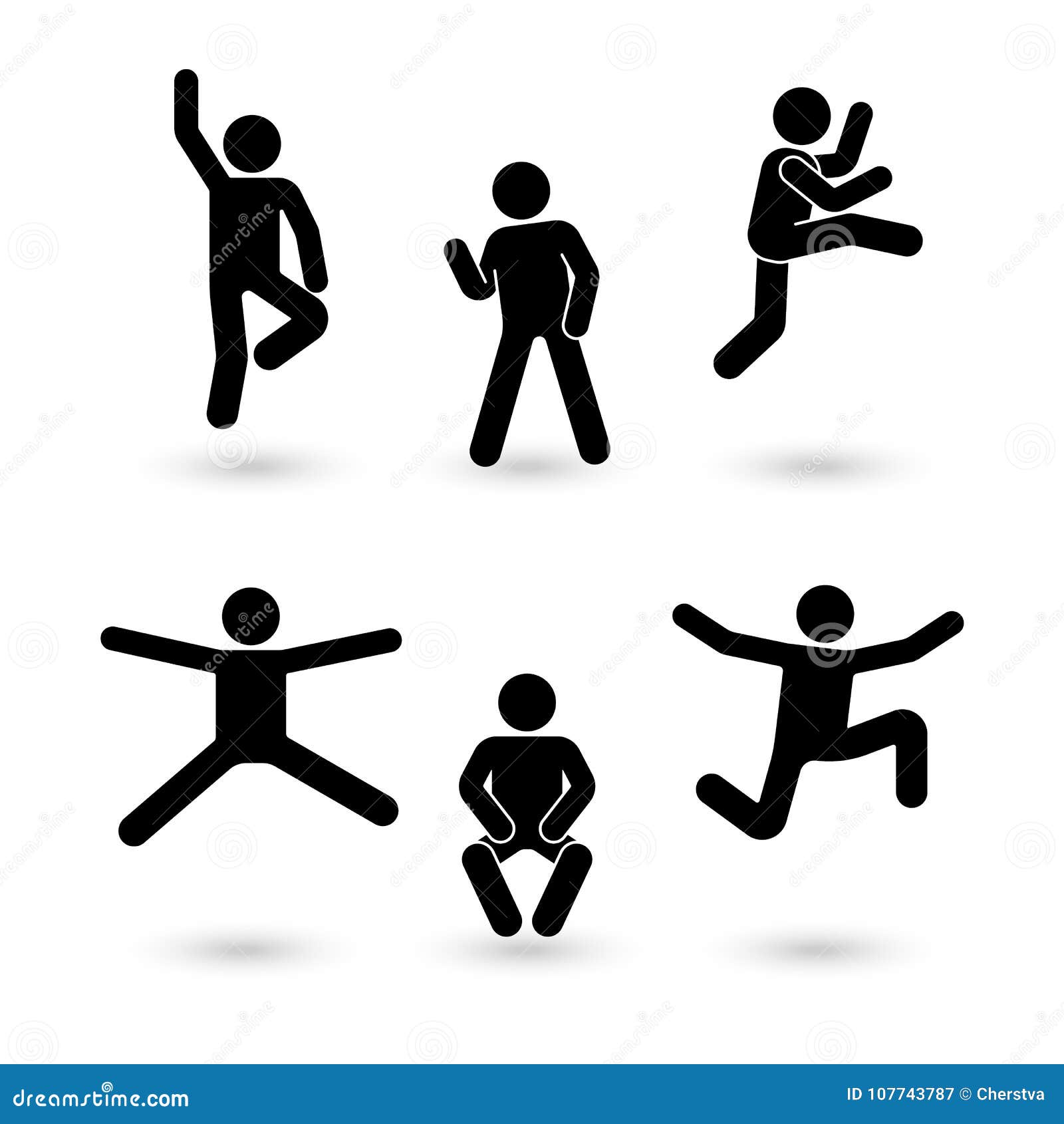 Stick Figure Stickman Stick Man People Person Poses Postures Emotions  Expressions Feelings Body Languages Download Icons PNG SVG Vector