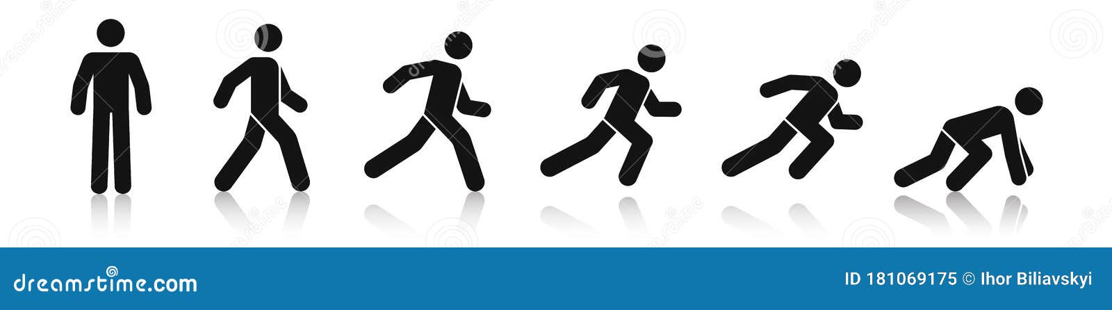 Stick Figure Walk and Run. Running Animation. Posture Stickman. People Icons Set. Man in Different Poses and Positions Stock Vector - Illustration of character, posture: 181069175 Stick Figure Walk and Run. Running Animation. Posture Stickman. People Icons Set. Man in Different Poses and Positions Stock Vector - Illustration of character, posture: 181069175