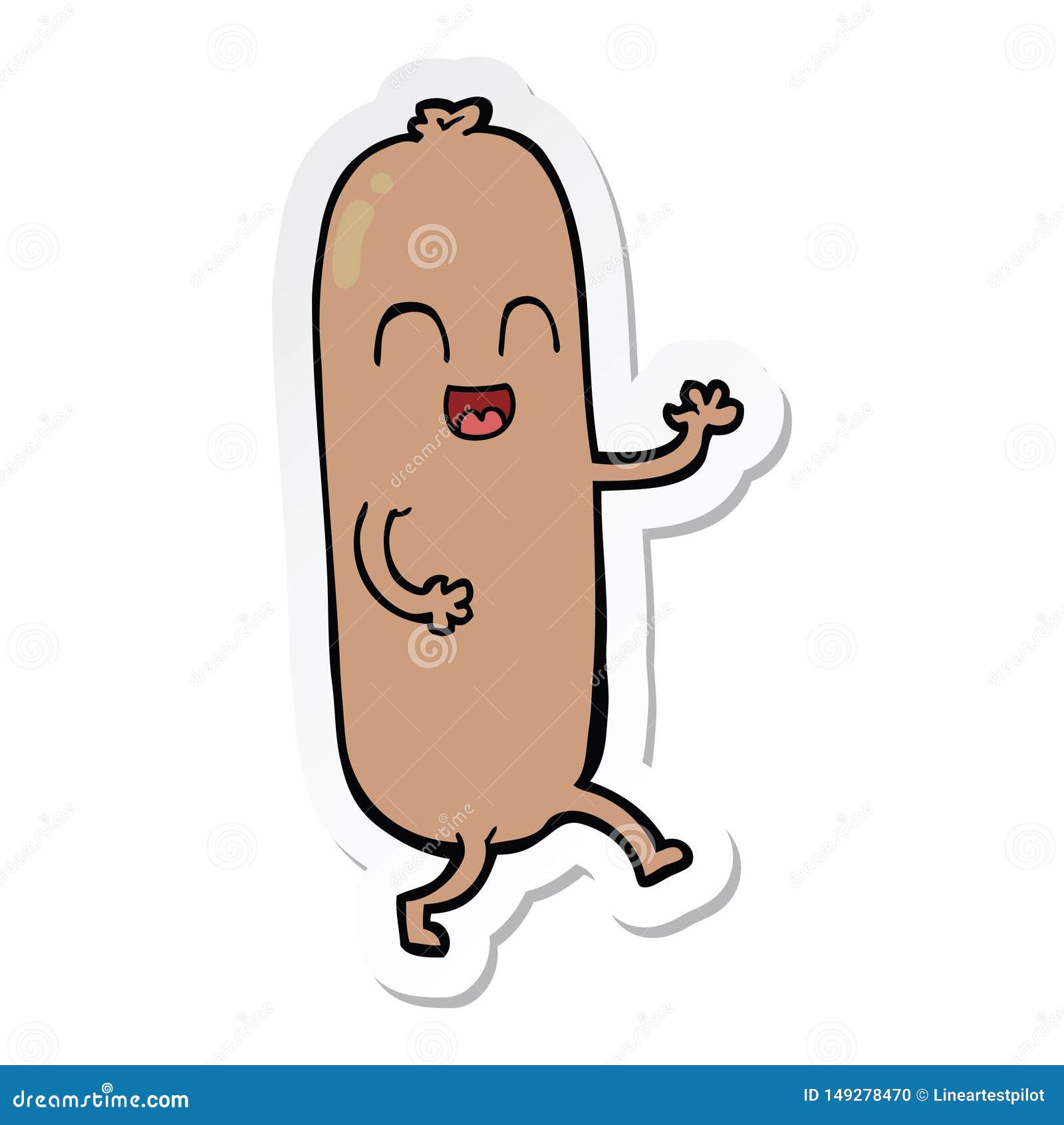 Dancing Sausage Stock Illustrations 116 Dancing Sausage Stock
