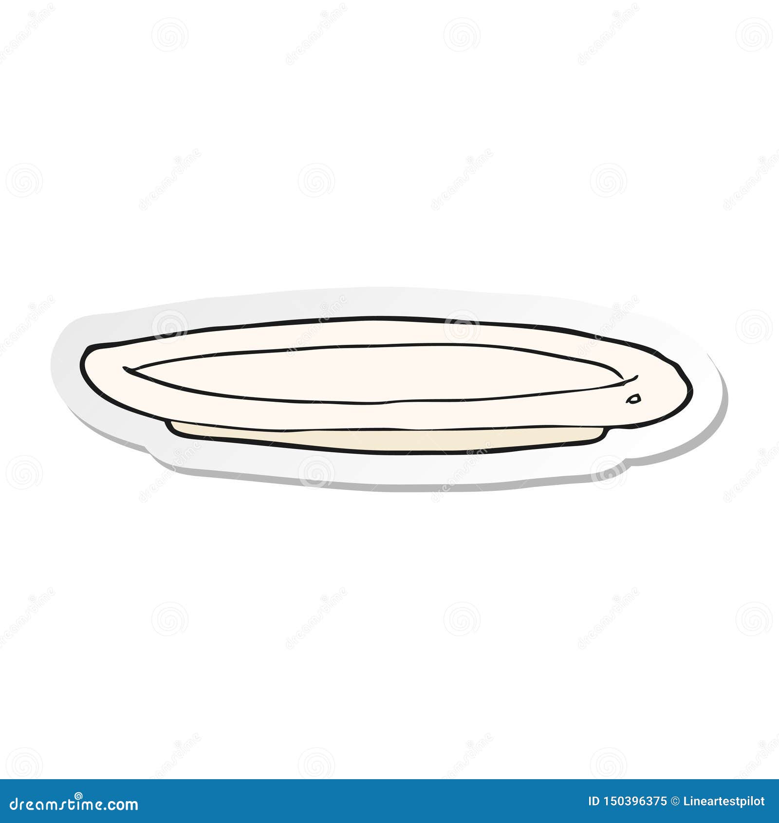 Sticker of a Cartoon Empty Plate Stock Vector - Illustration of cute, sign: 150396375 Sticker of a Cartoon Empty Plate Stock Vector - Illustration of cute, sign: 150396375