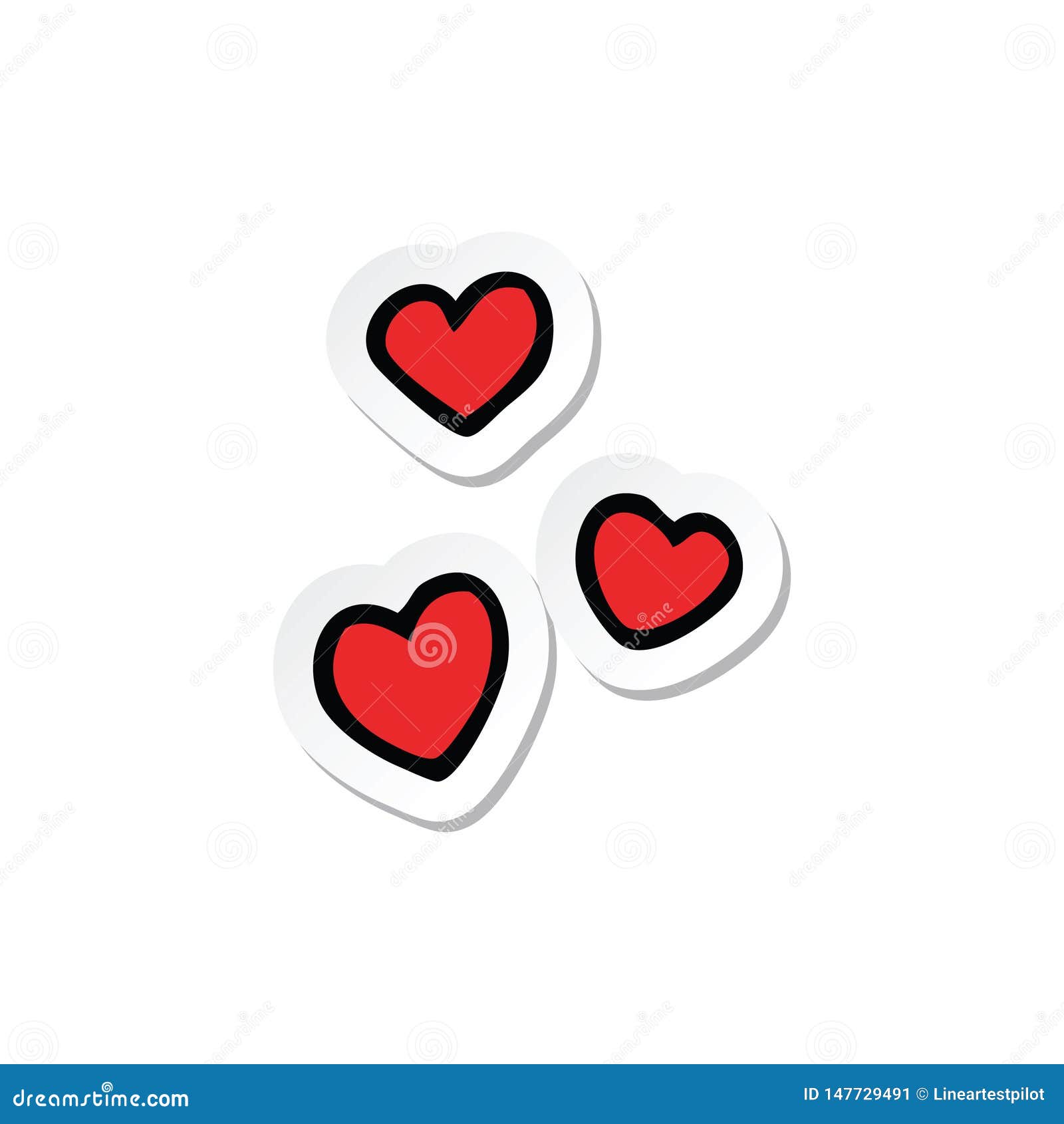 Love Heart Sign Symbol Valentine Cute Cartoon Sticker Stick Icon Decal  Label Drawing Illustration Retro Doodle Freehand Free Hand Drawn Quirky Art  Artwork Funny Character Stock Illustrations – 13 Love Heart Sign