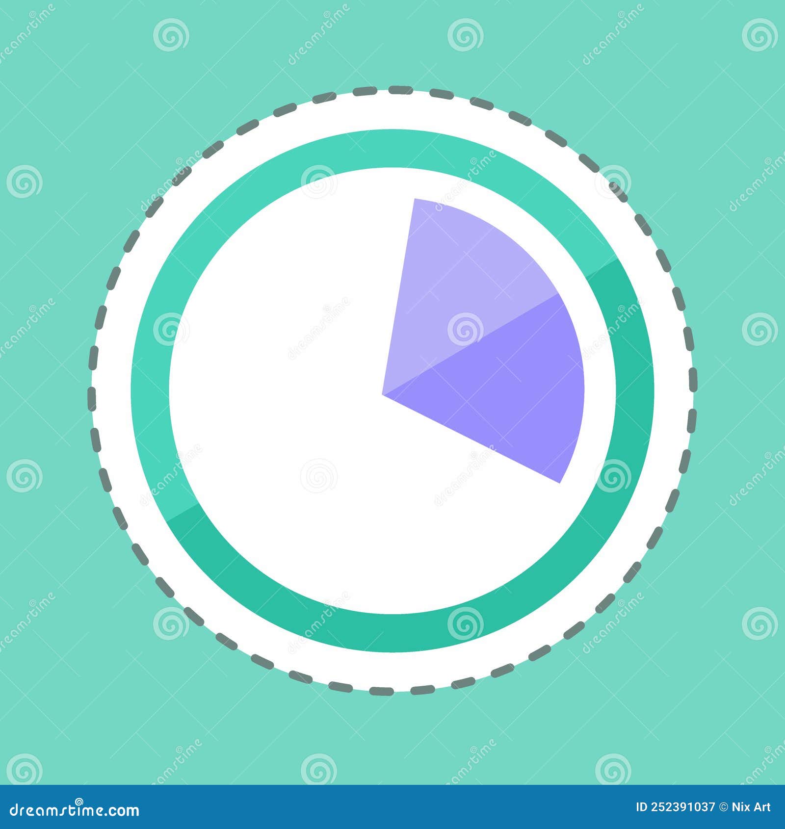 sticker line cut data usage. suitable for mobile apps . simple  editable.  template . simple 