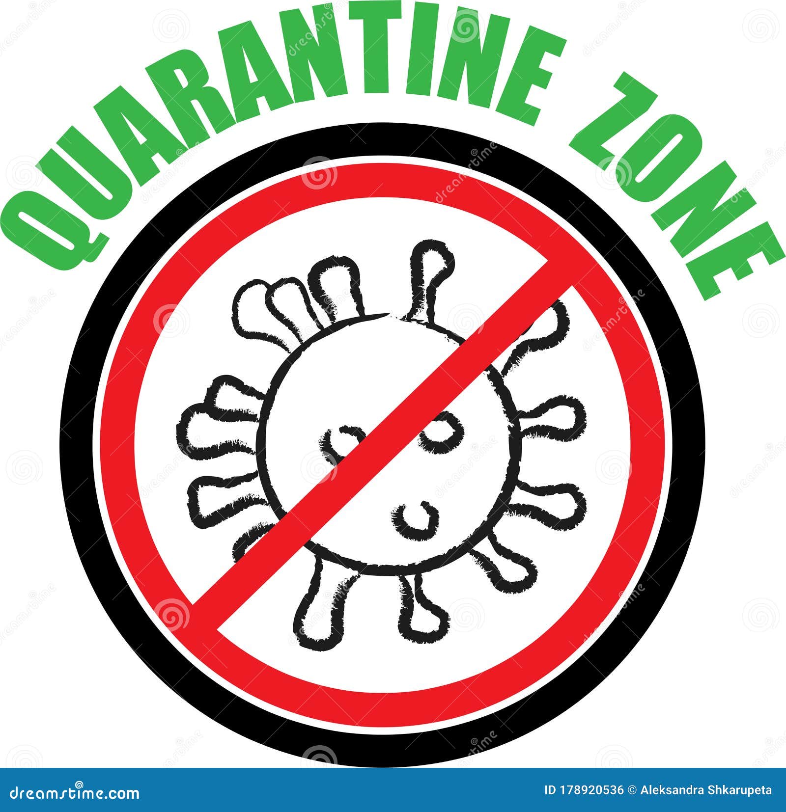 sticker quarantine zone  