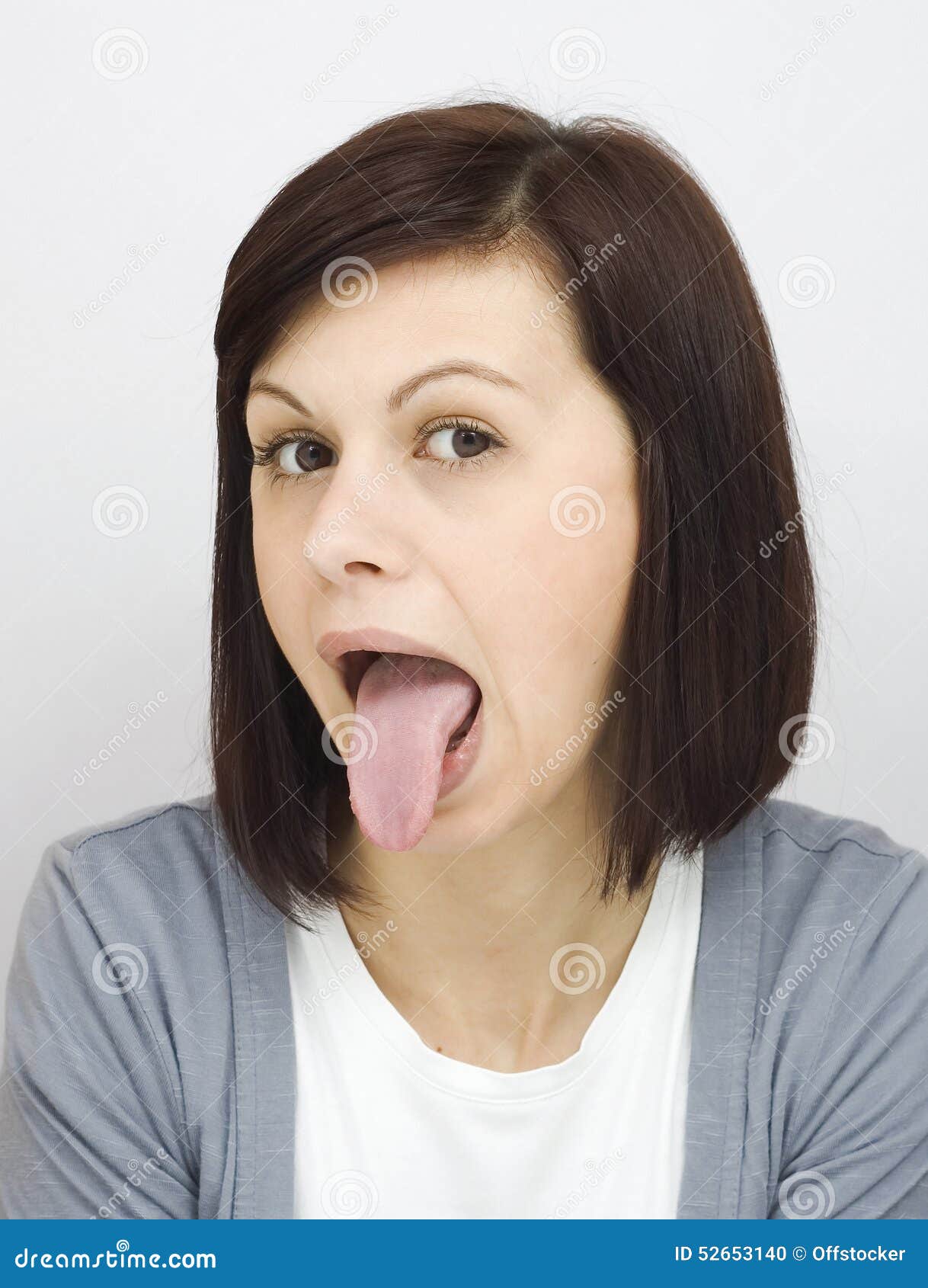 Bizarre Men Sticking Out Tongue Royalty Free Stock Image 32515702