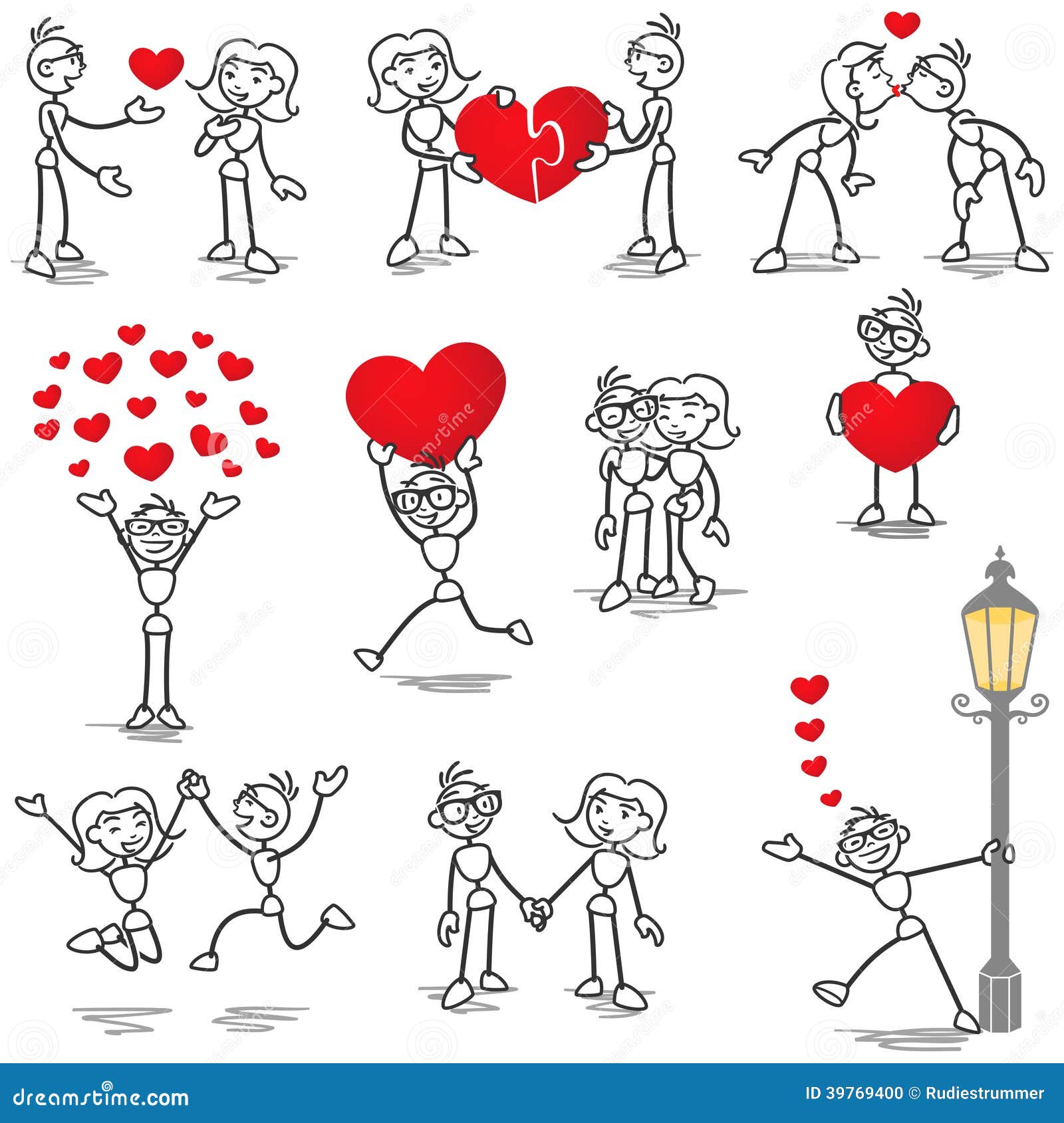 cute stick figures in love tumblr